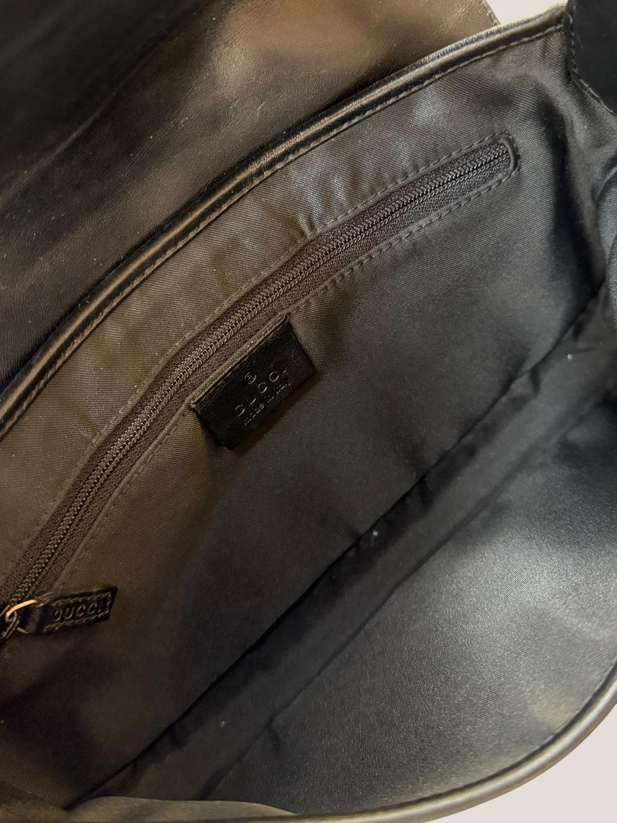 Gucci Jackie GG Canvas Nero