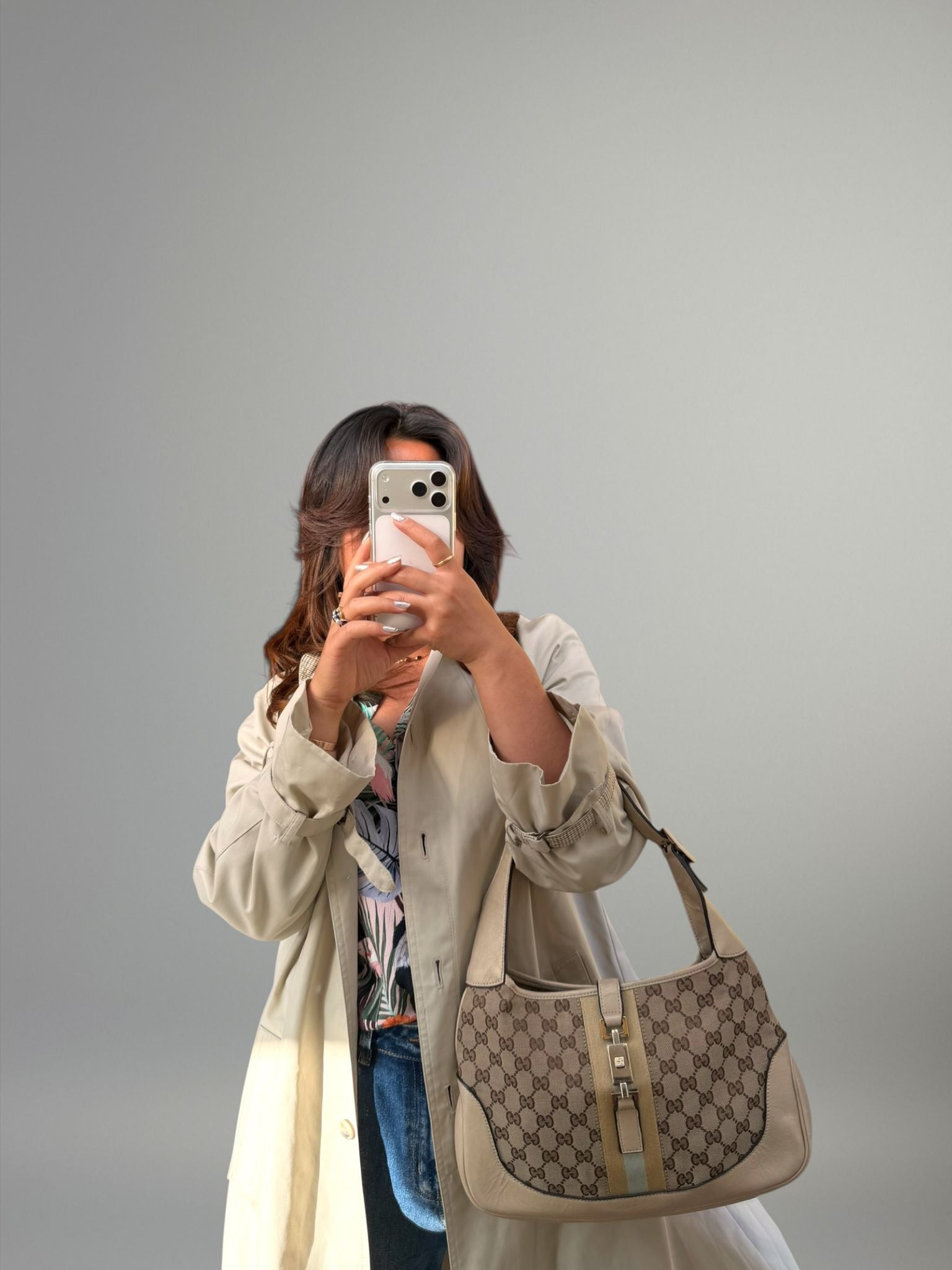 Gucci Jackie GG canvas