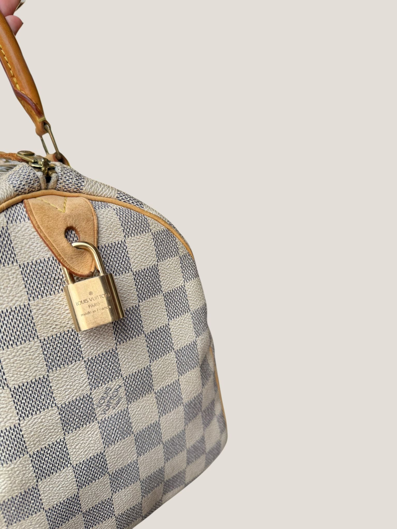 Louis Vuitton Speedy 30 Damier Azur