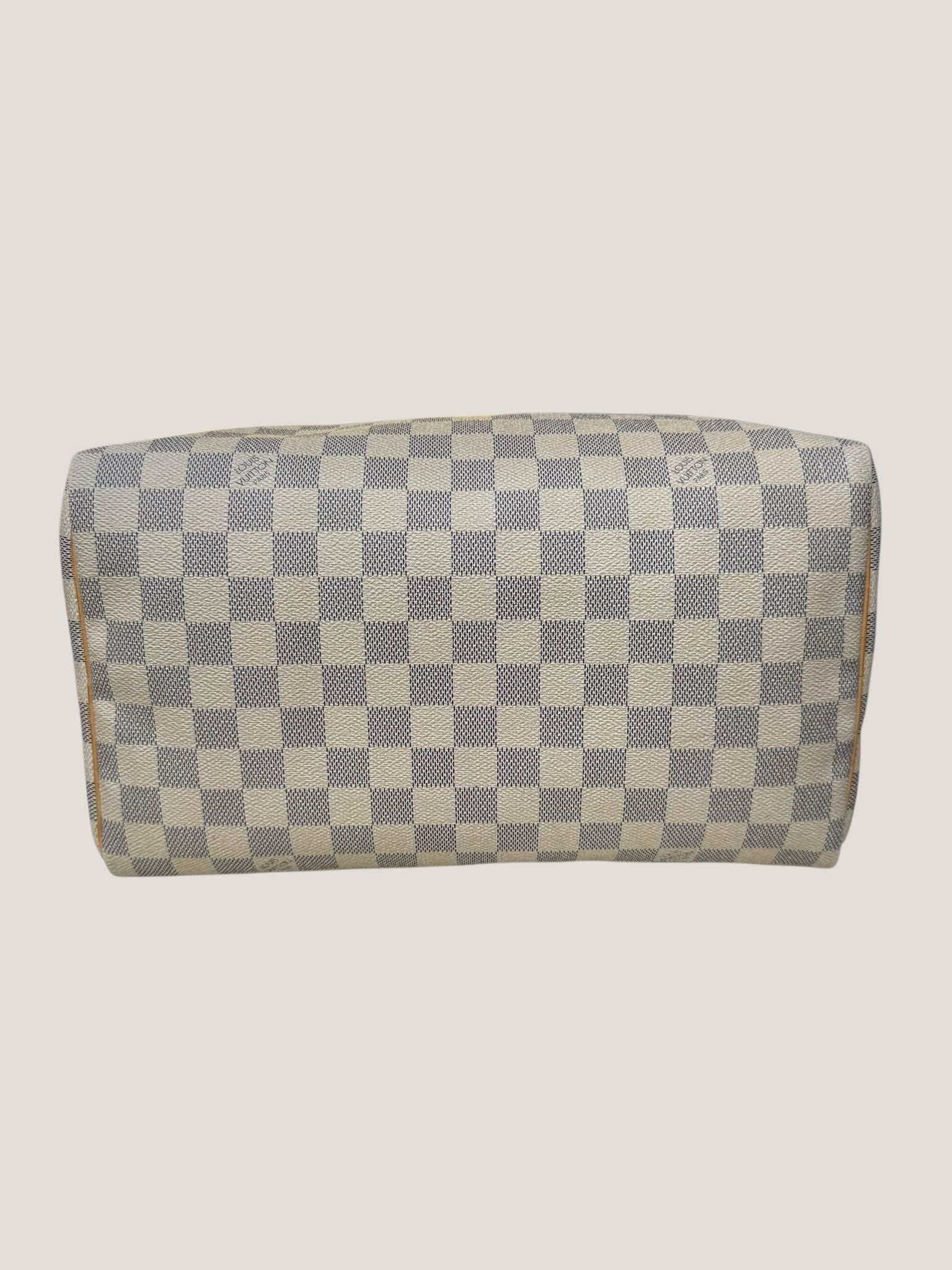 Louis Vuitton Speedy 30 Damier Azur
