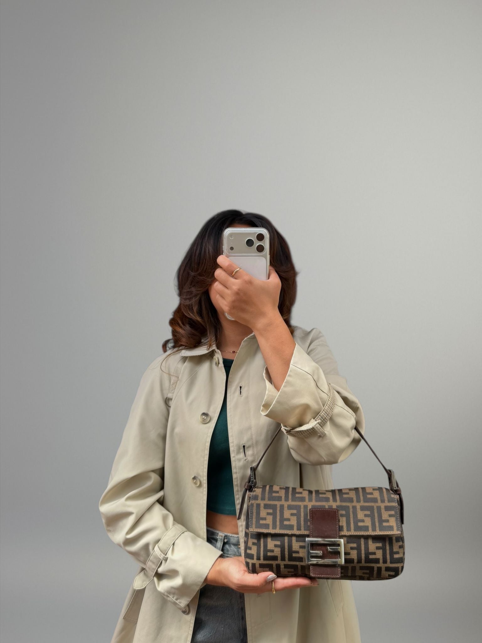 Fendi Baguette Zucca