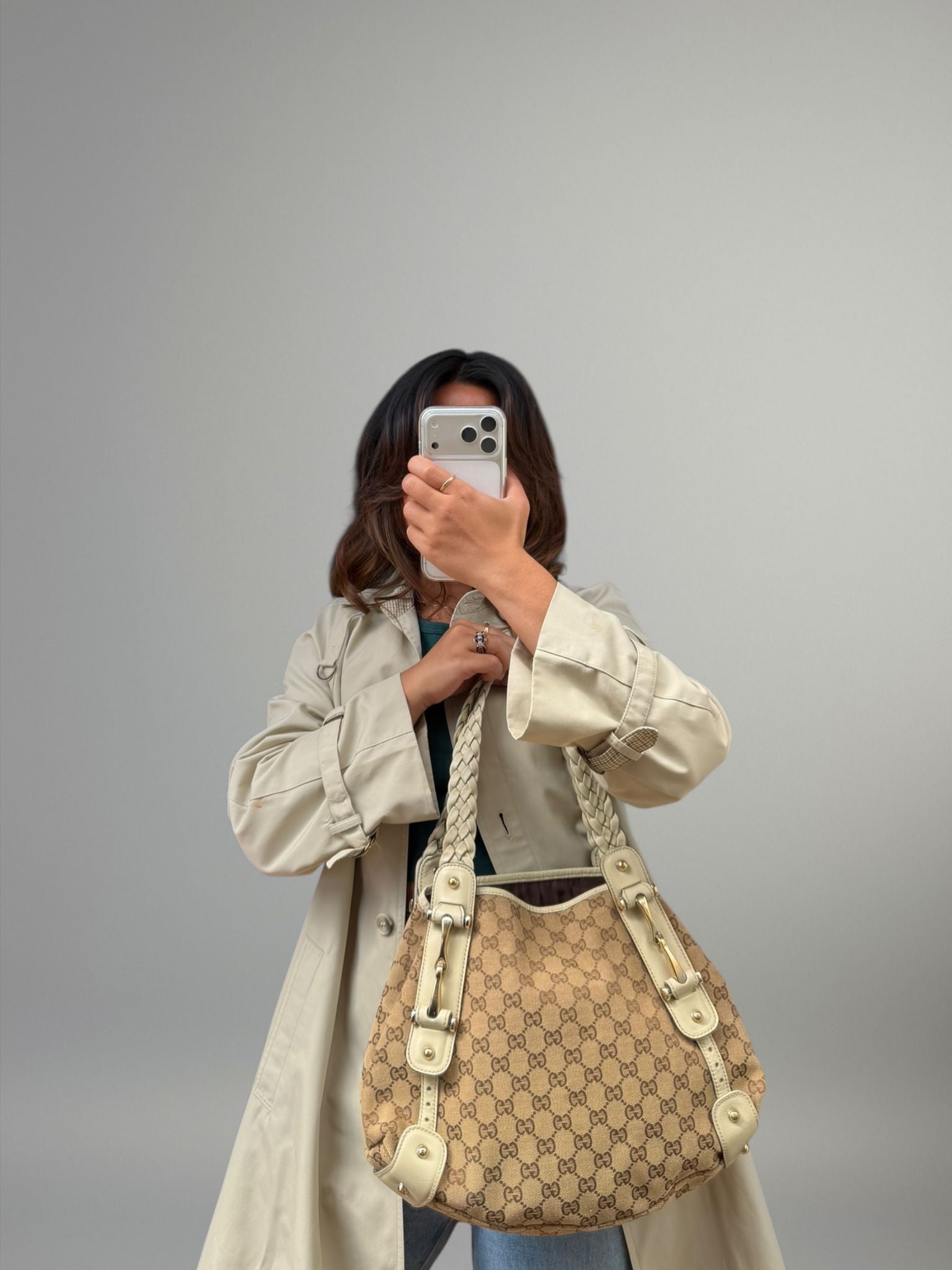 Gucci Hobo GG Canvas