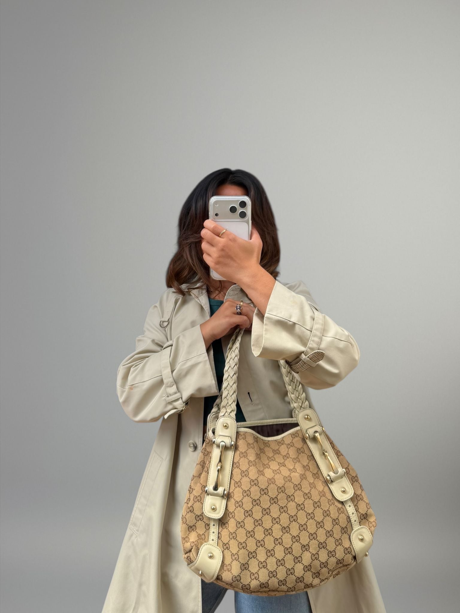Gucci Hobo GG Canvas