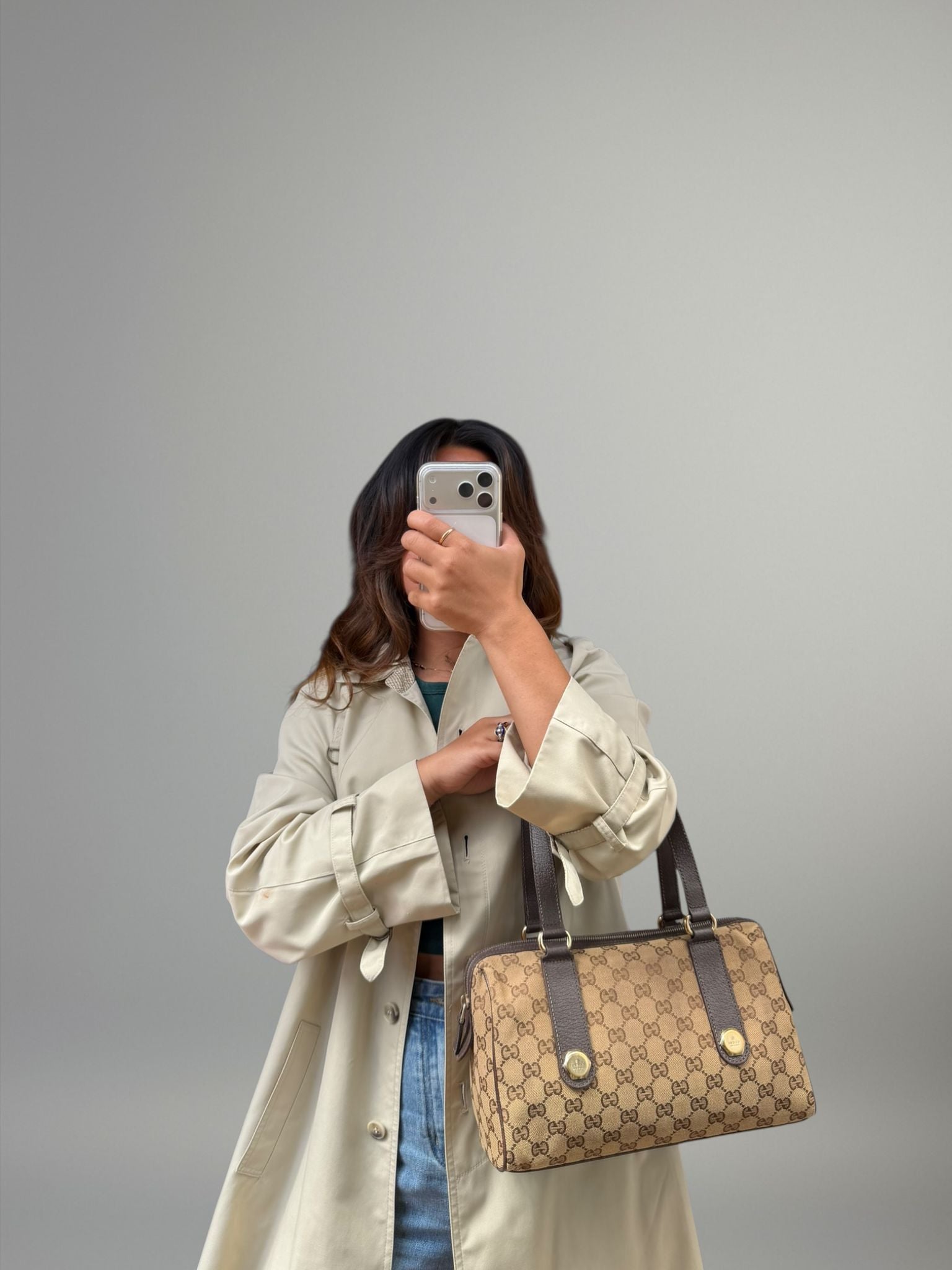 Gucci Bauletto GG Canvas