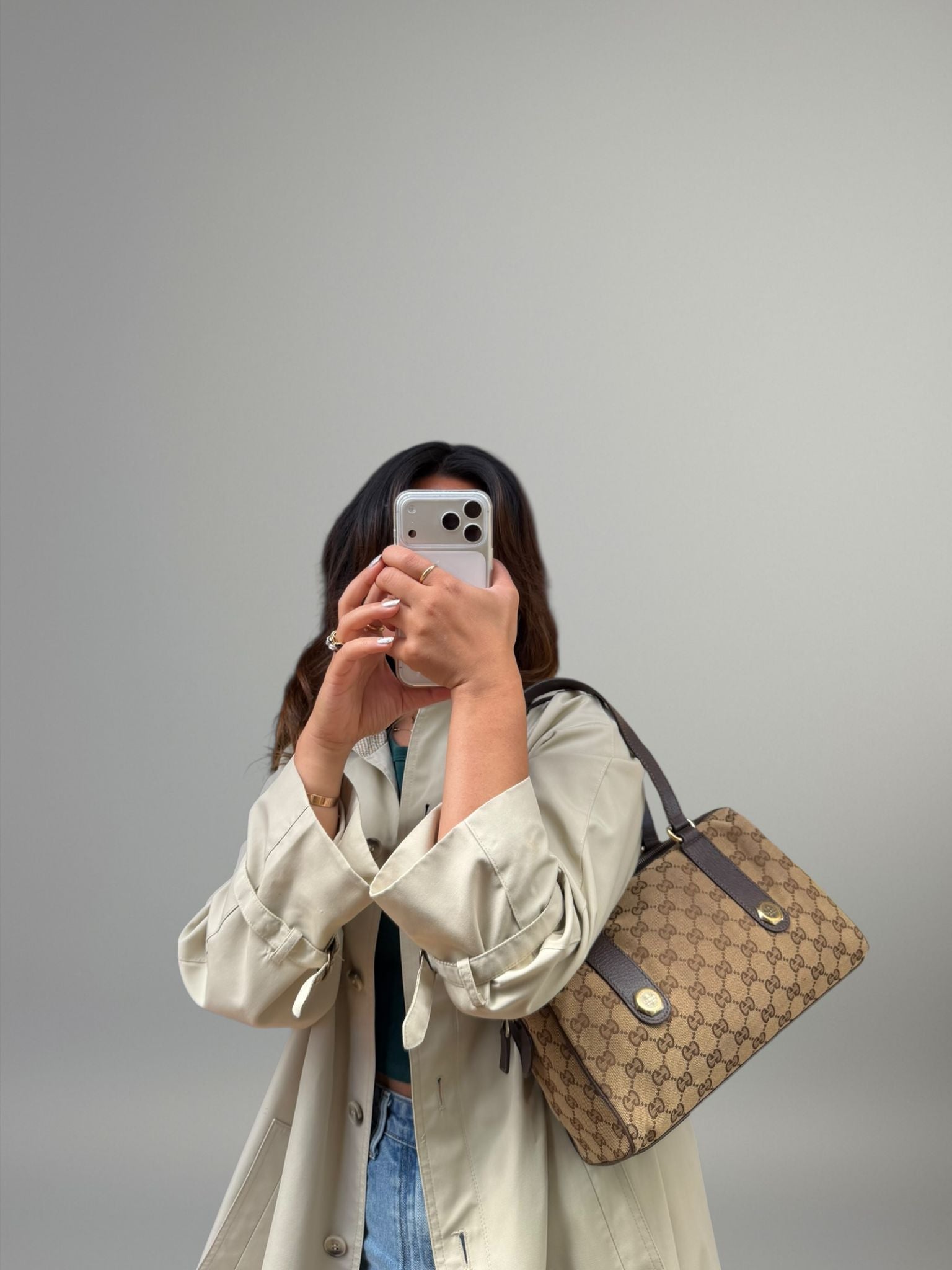 Gucci Bauletto GG Canvas