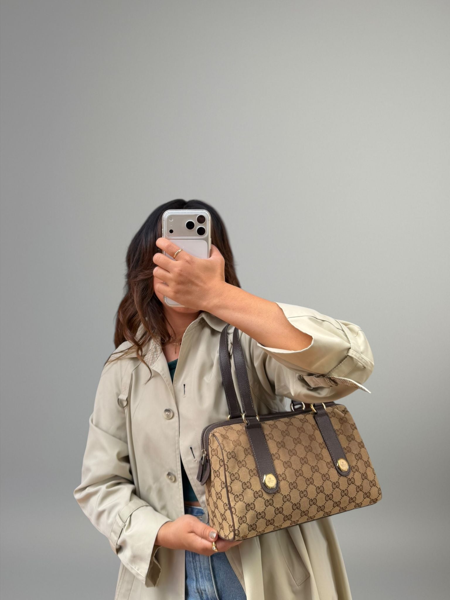 Gucci Bauletto GG Canvas