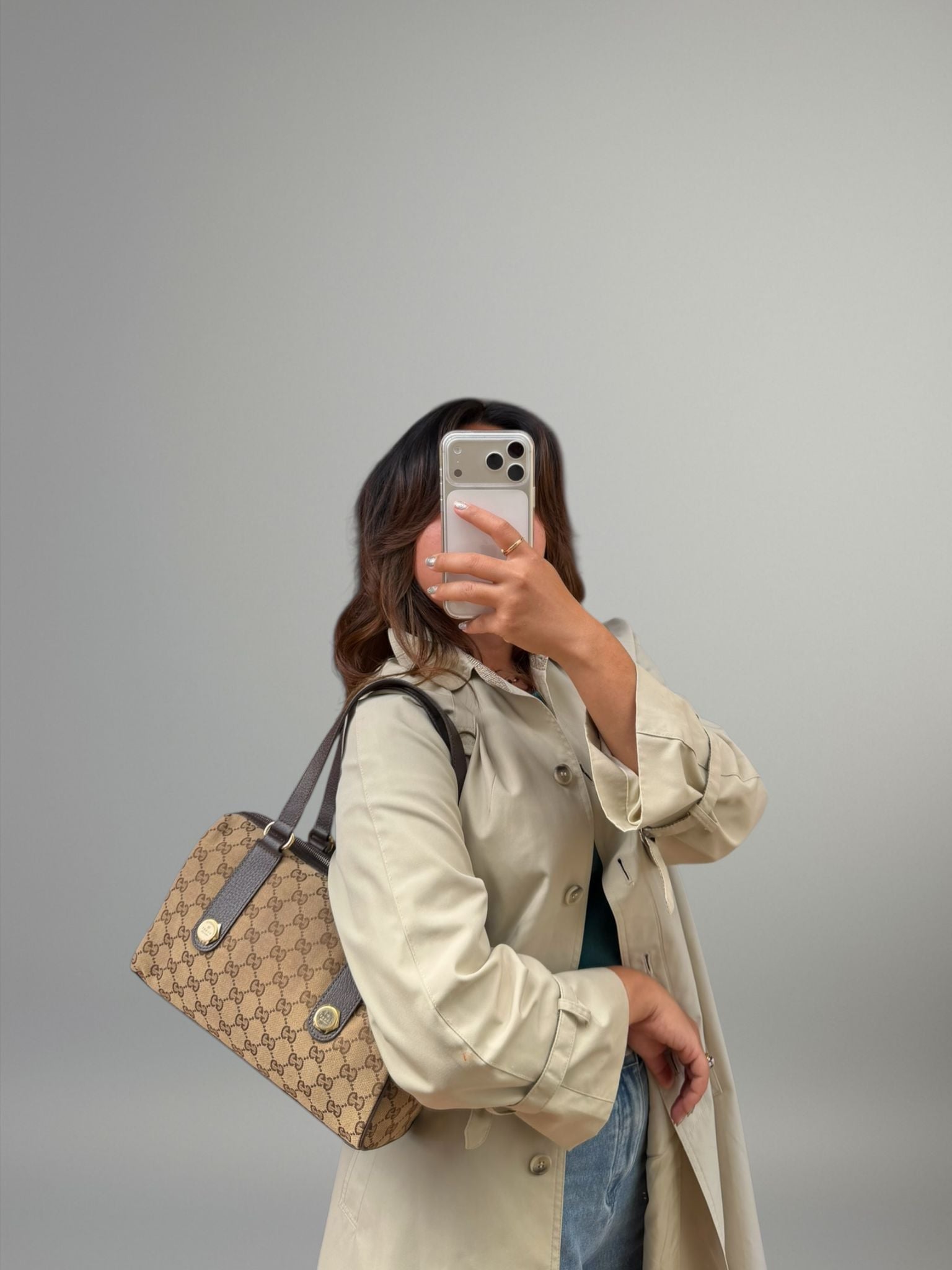 Gucci Bauletto GG Canvas