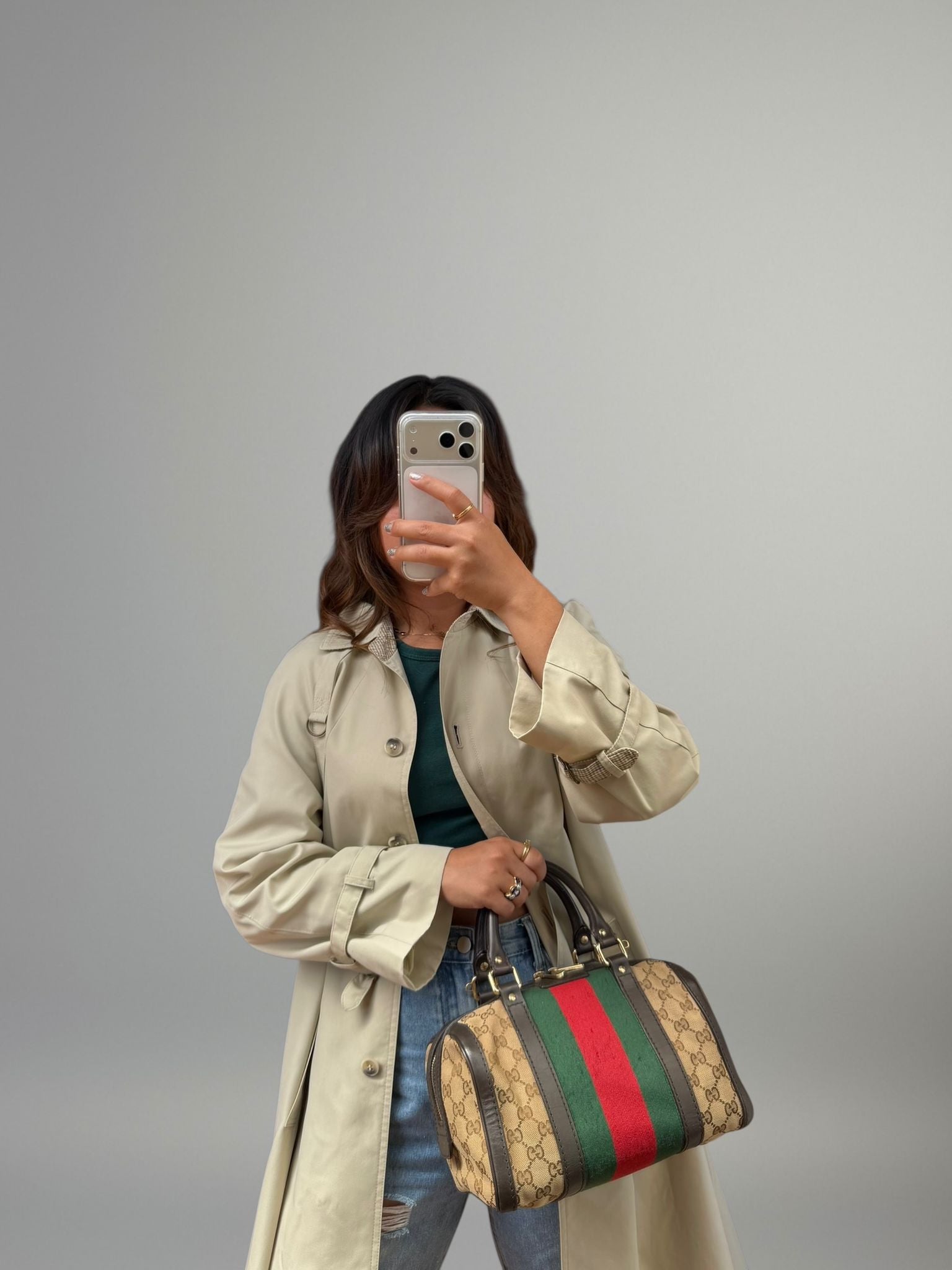 Gucci Bauletto GG Canvas