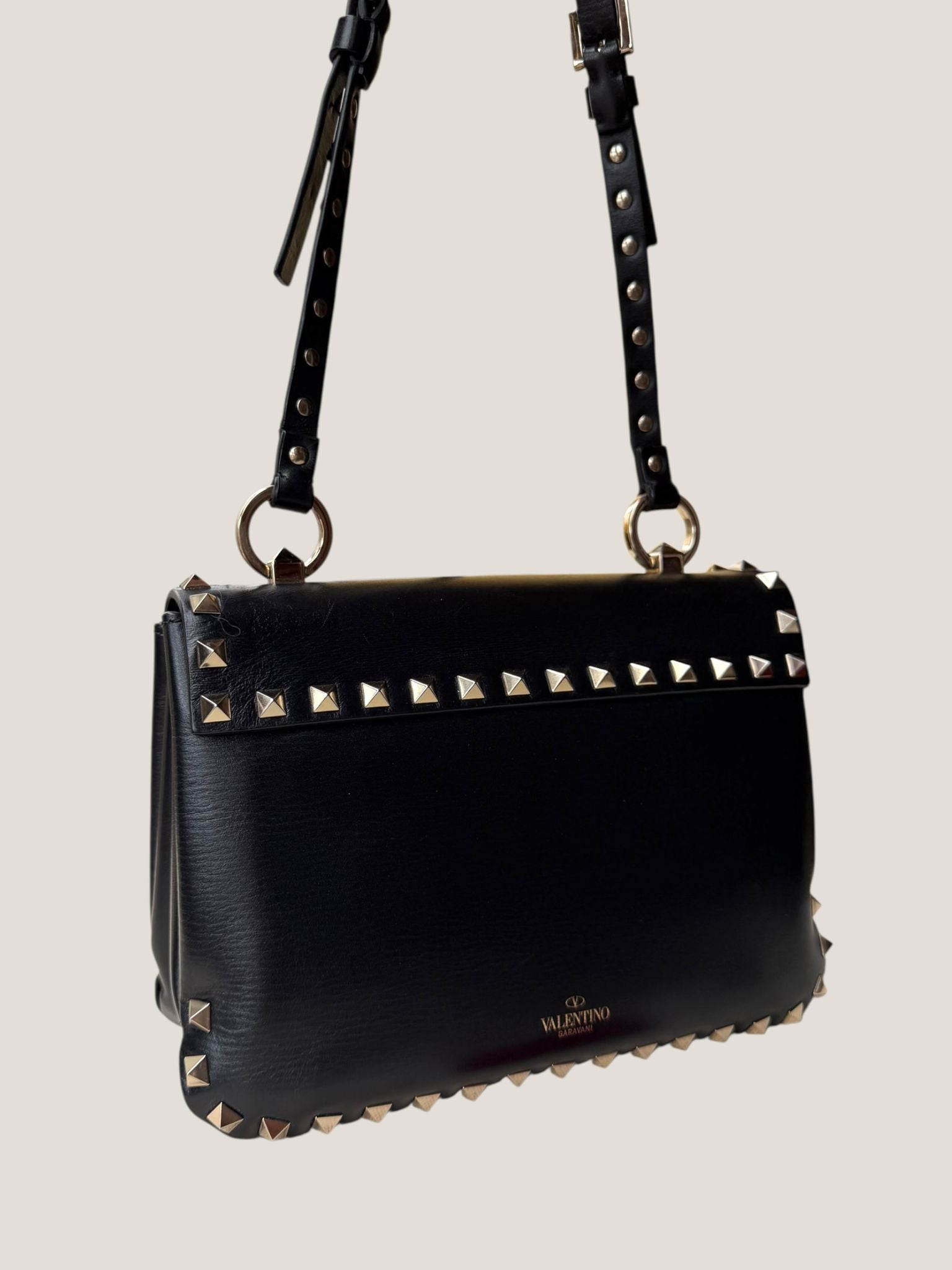 Valentino Rockstud Flap Lock