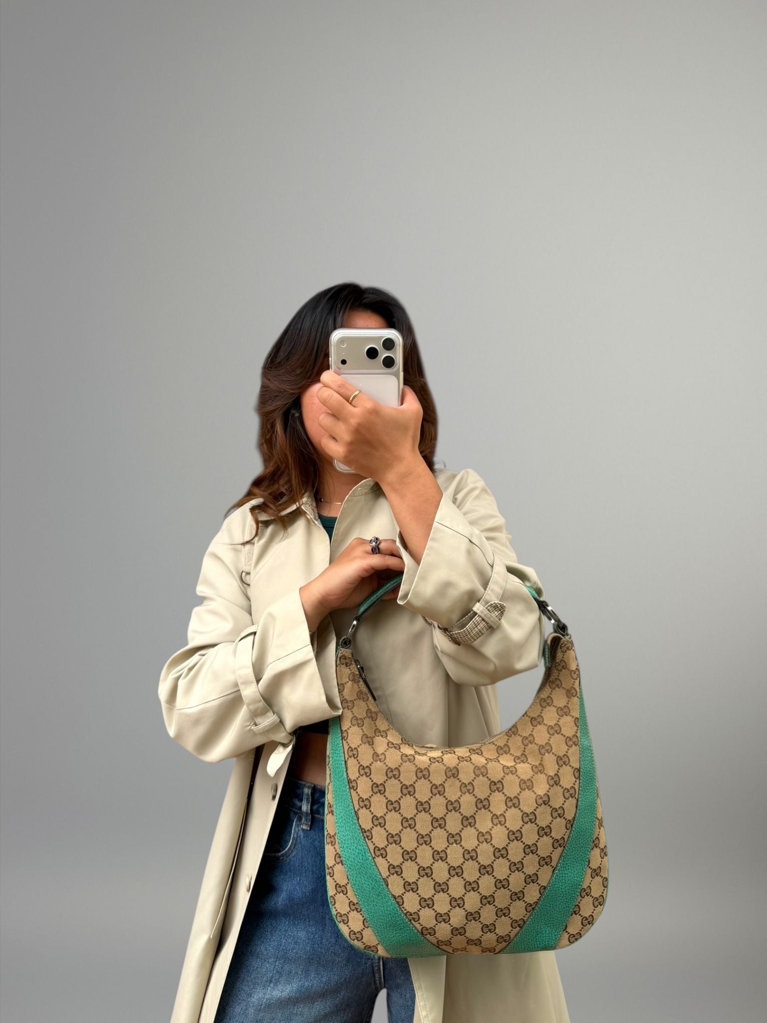 Gucci Hobo GG canvas