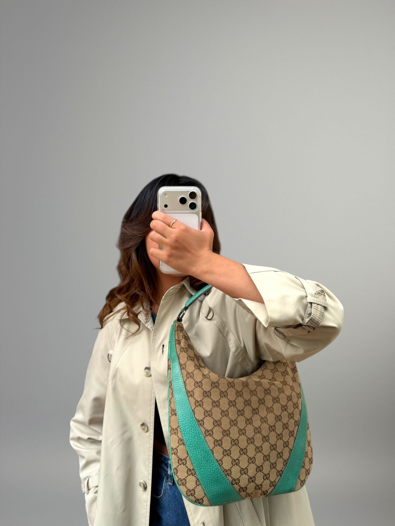 Gucci Hobo GG canvas