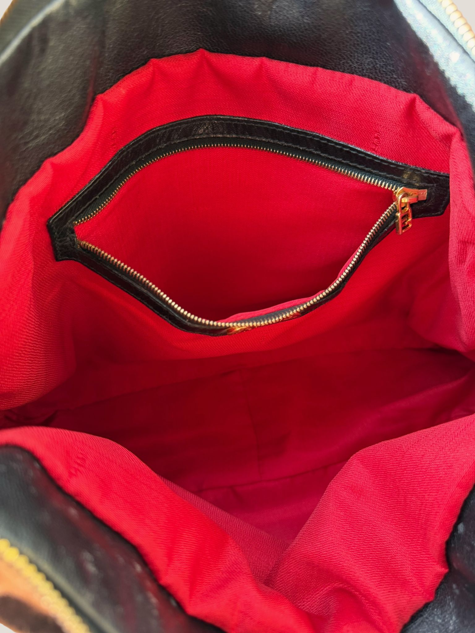 Fendi Mamma Baguette zebra pony hair