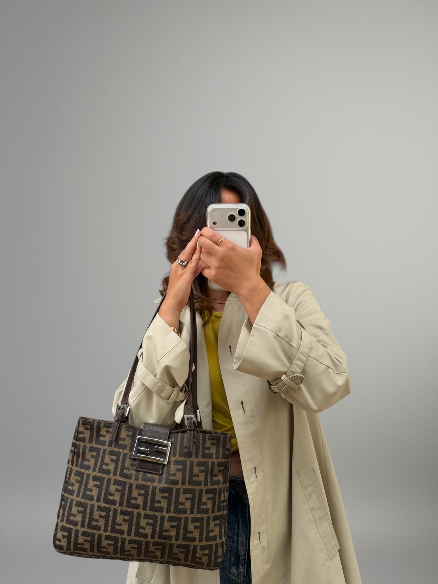 Fendi Baguette Zucca tote bag