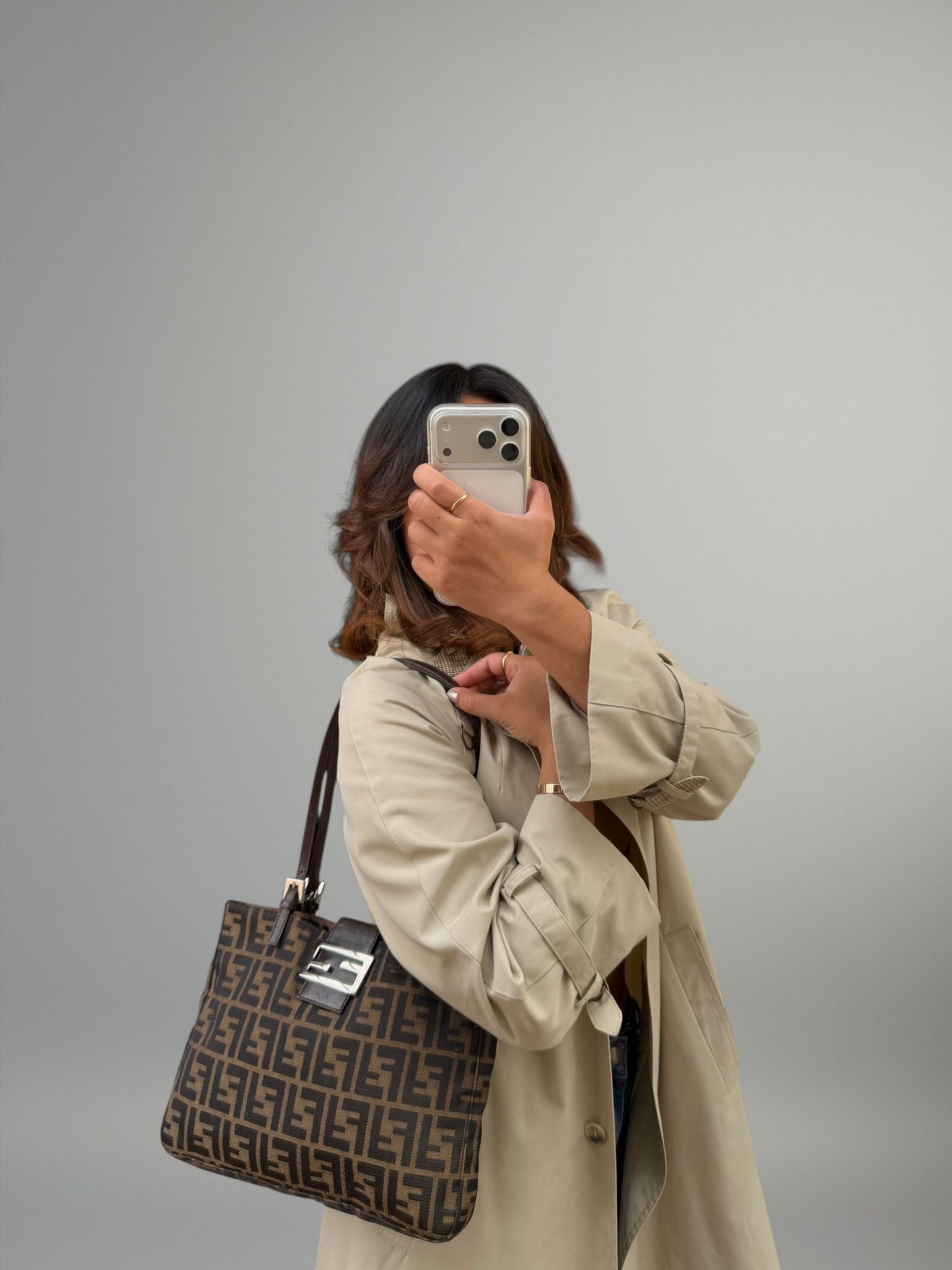 Fendi Baguette Zucca tote bag