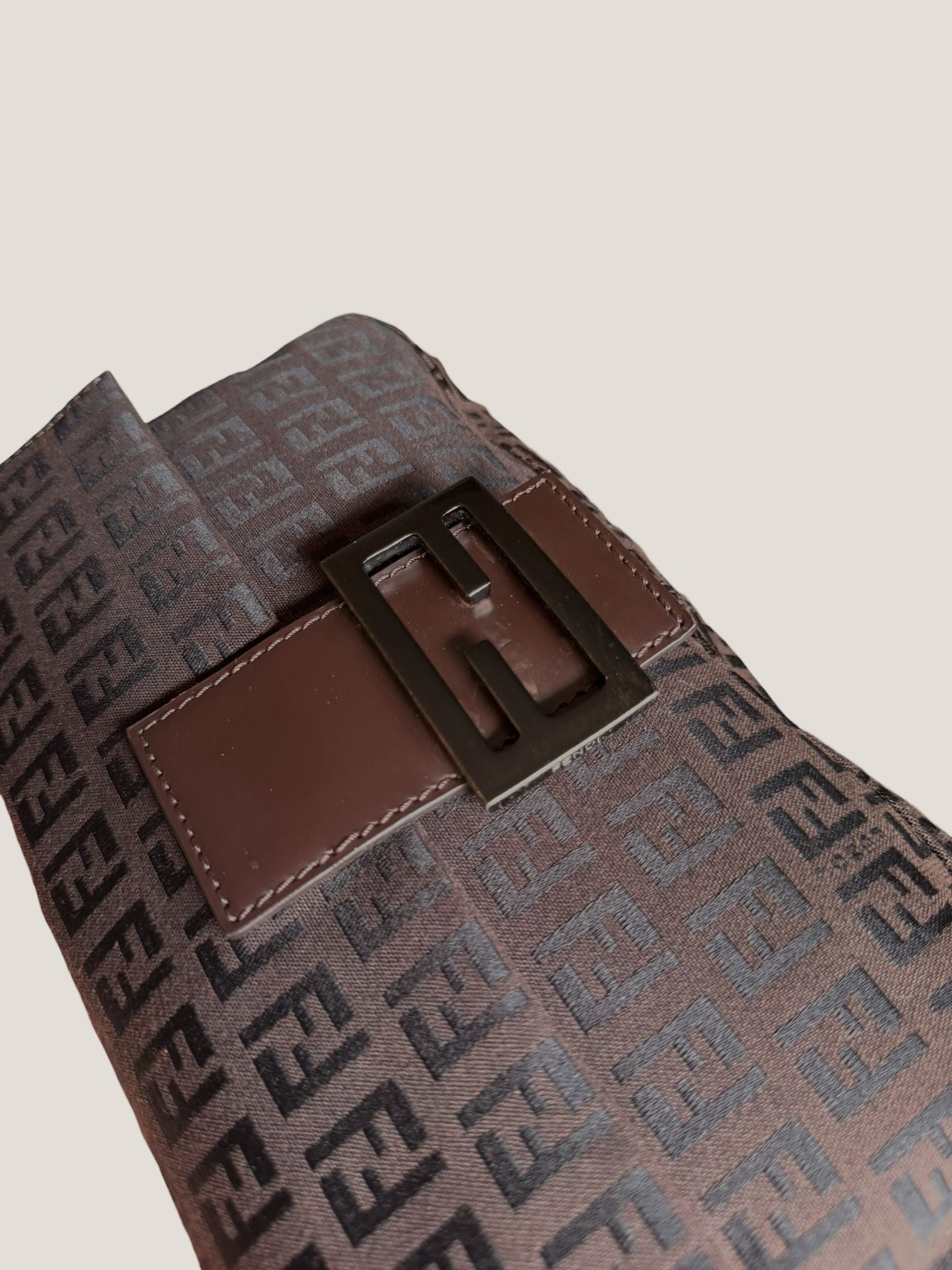 Fendi Baguette Zucchino marrone
