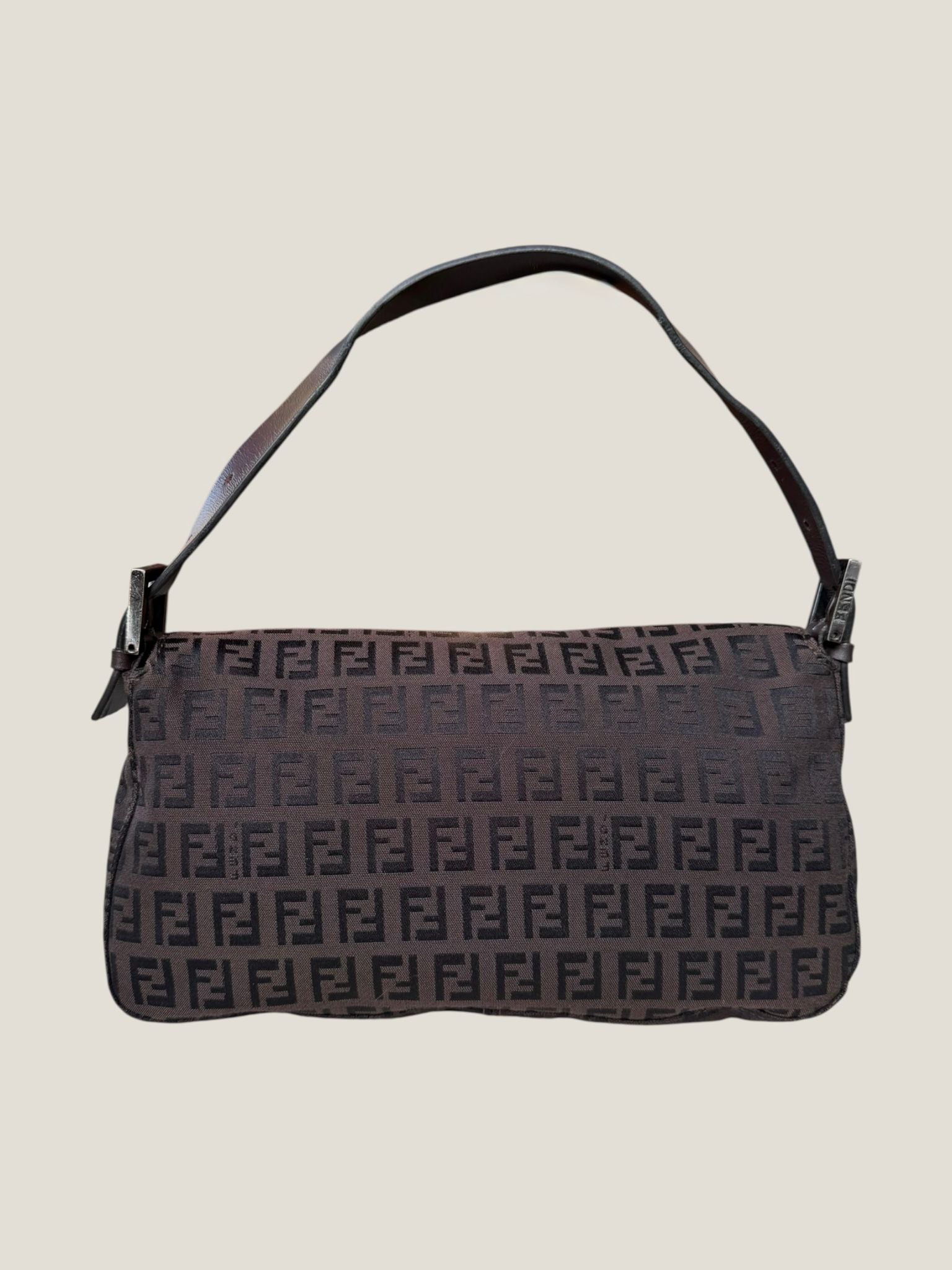 Fendi Baguette Zucchino marrone