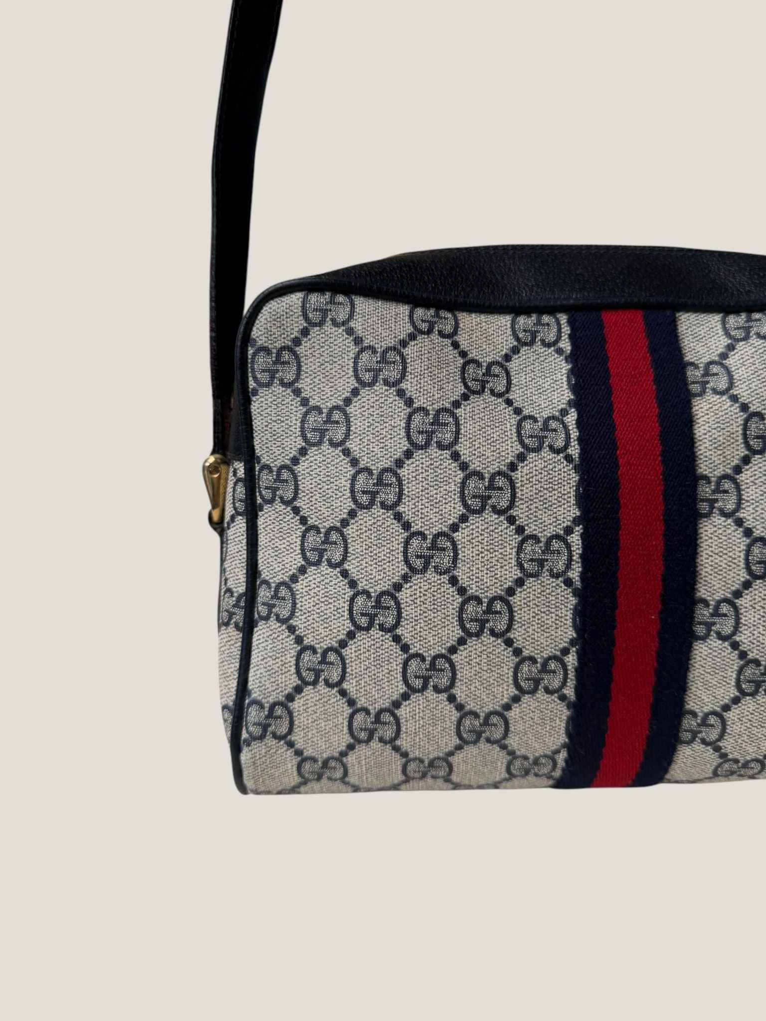 Gucci GG Supreme Web tracolla
