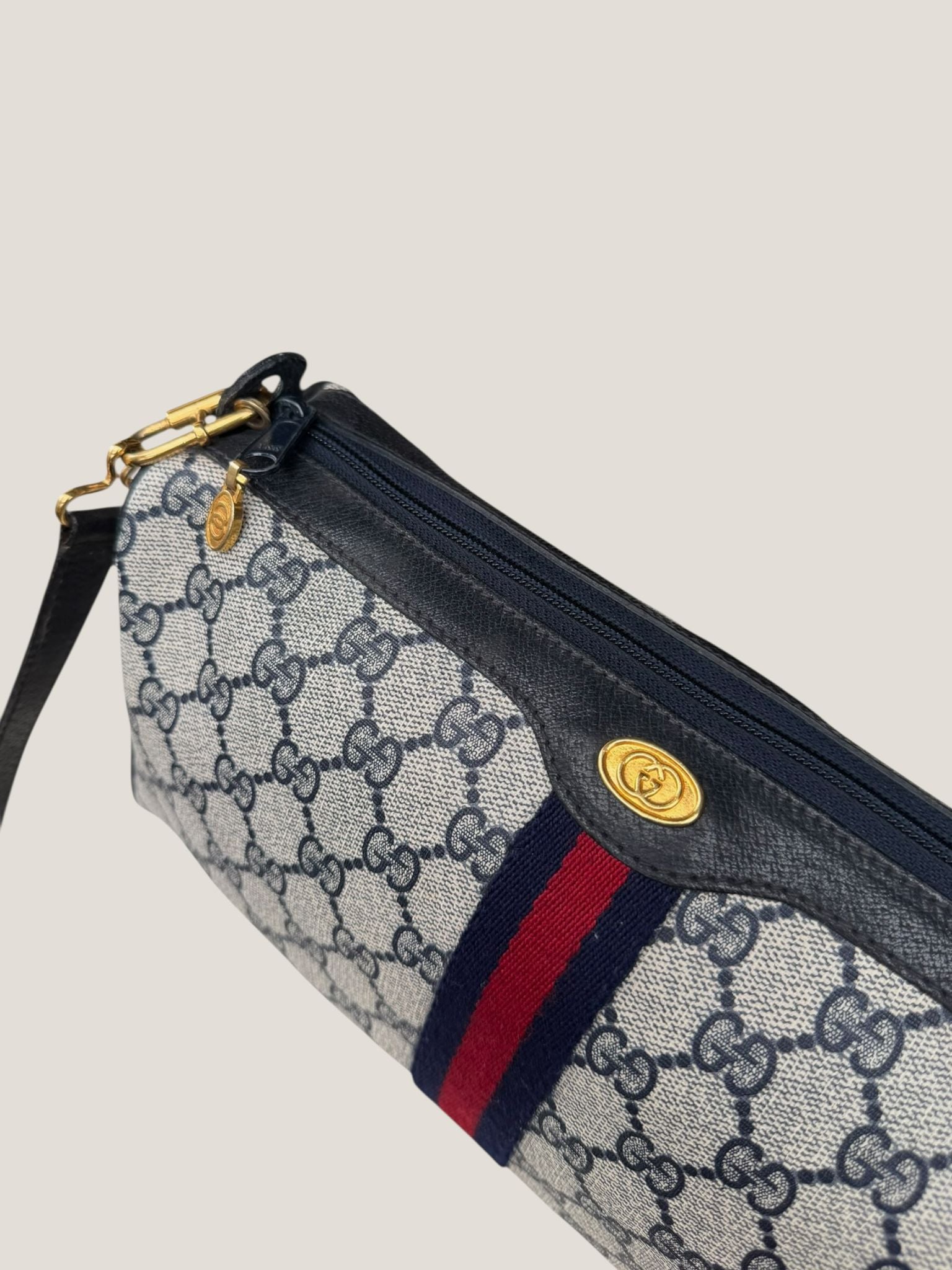 Gucci GG Supreme Web tracolla
