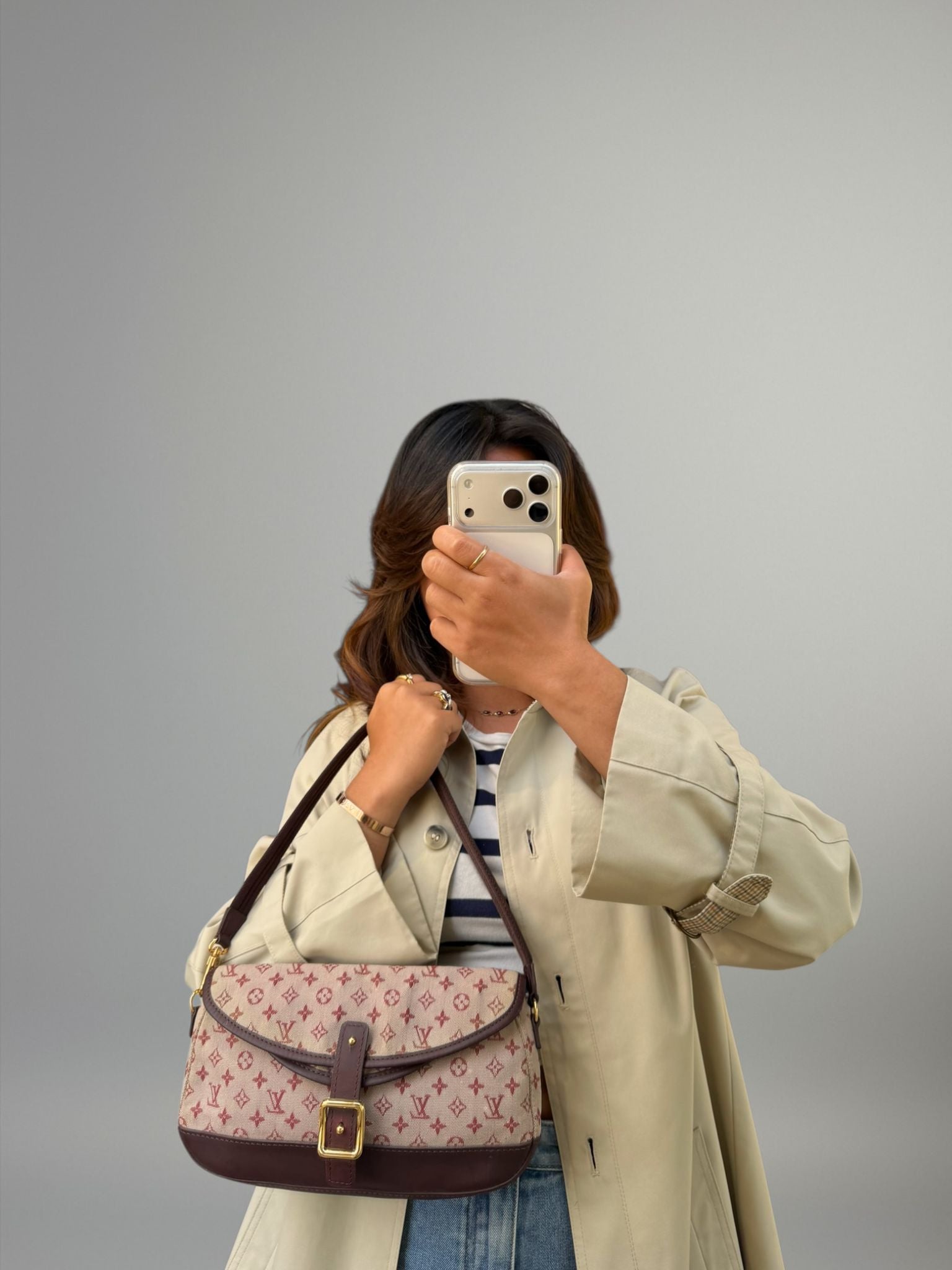 Louis Vuitton Mini Lin Cherry Marjorie
