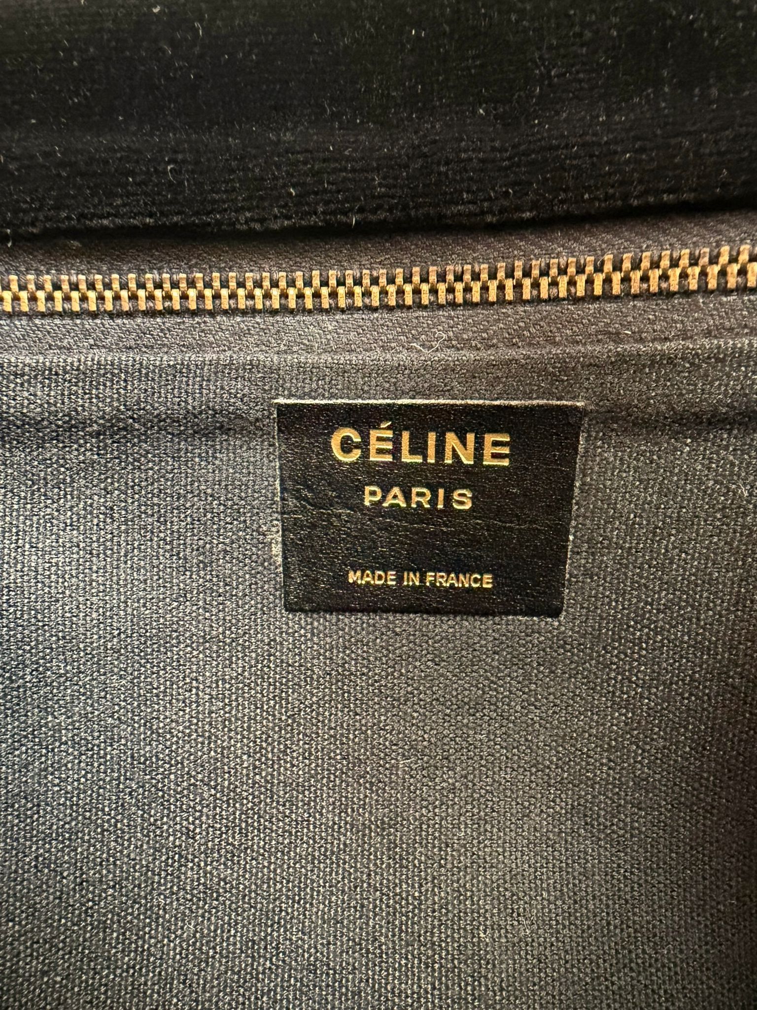 Celine velvet flap bag