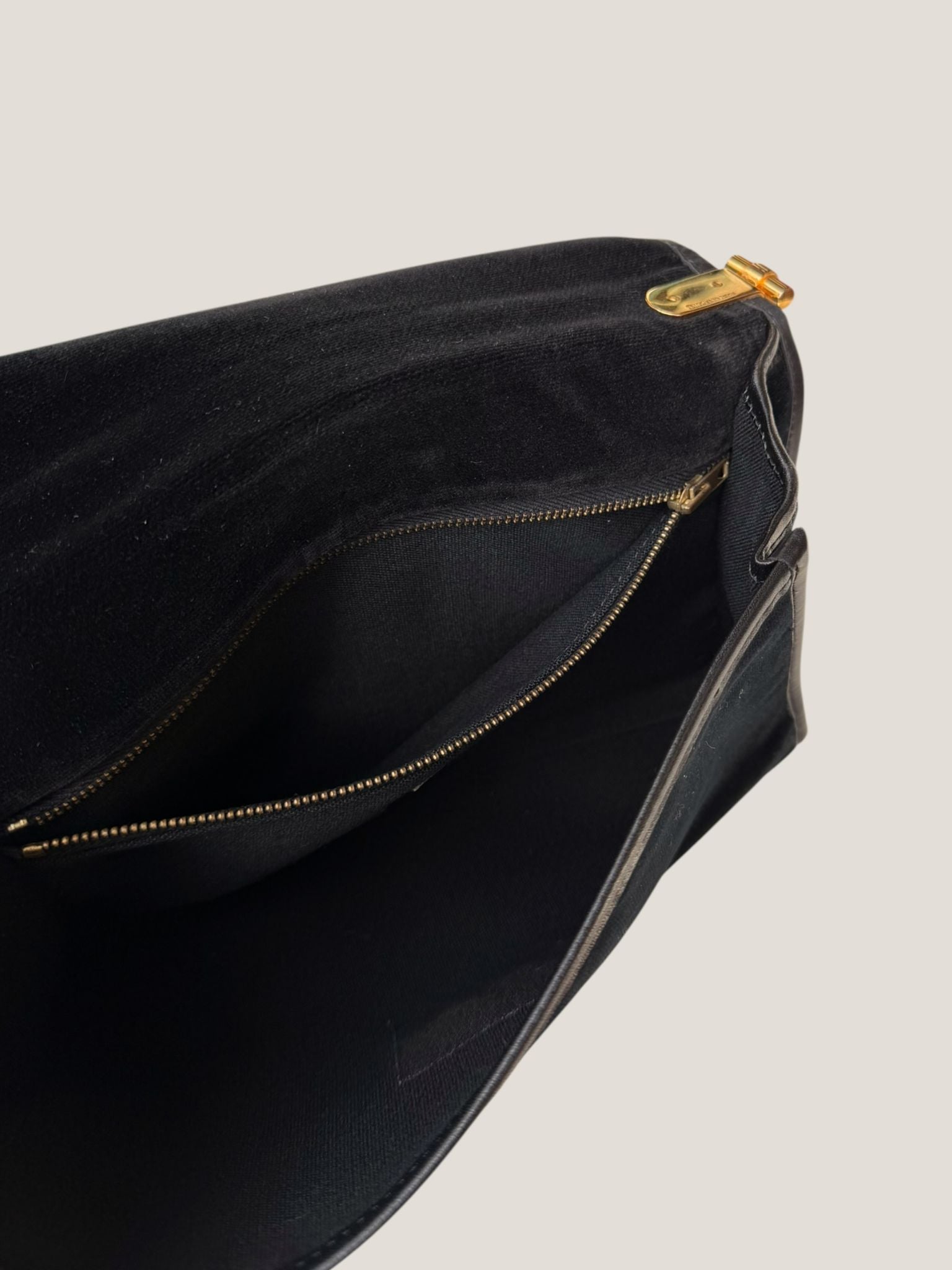 Celine velvet flap bag