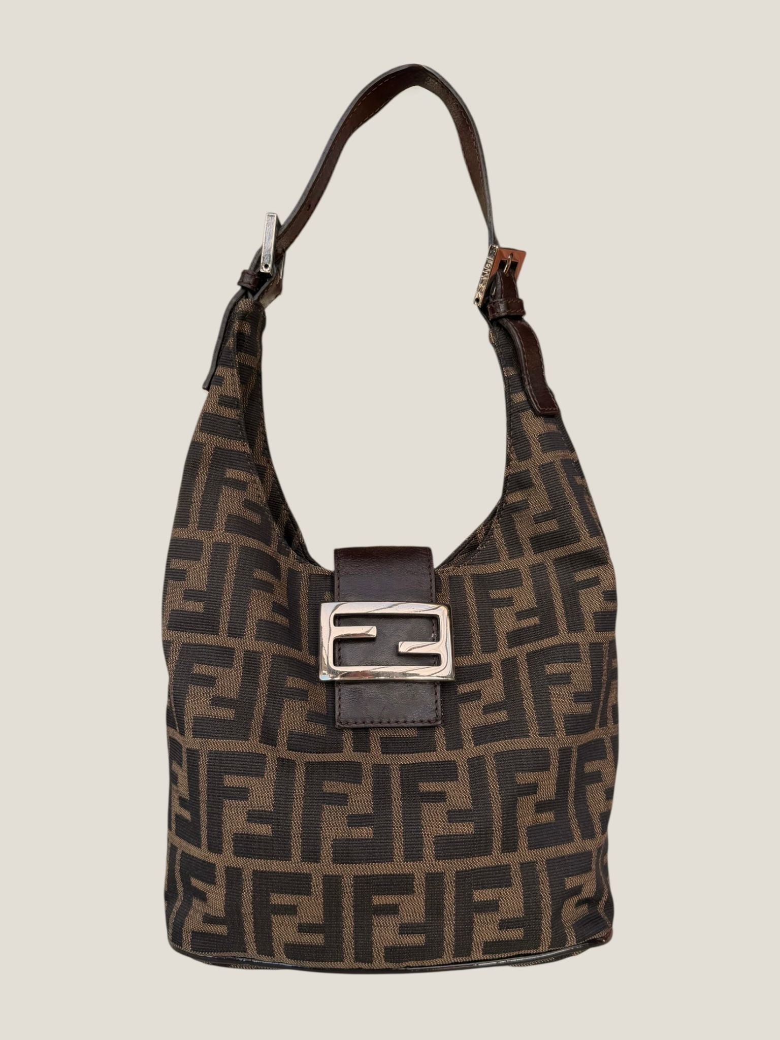 Fendi Zucca Hobo Bag