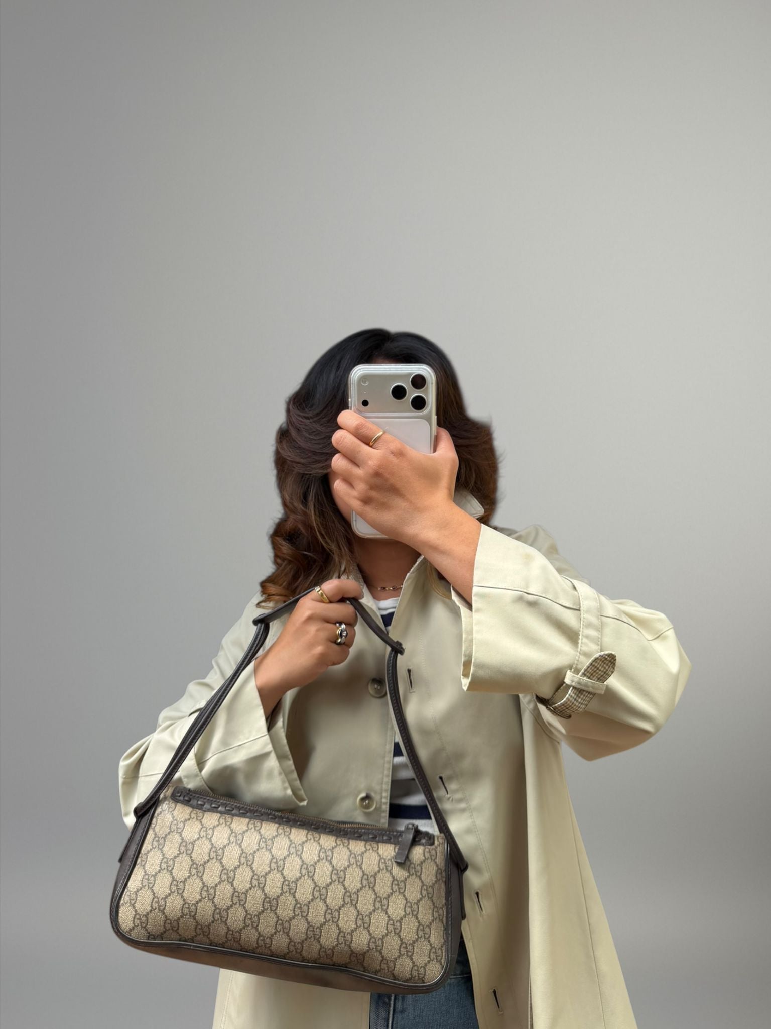 Gucci GG monogram pochette