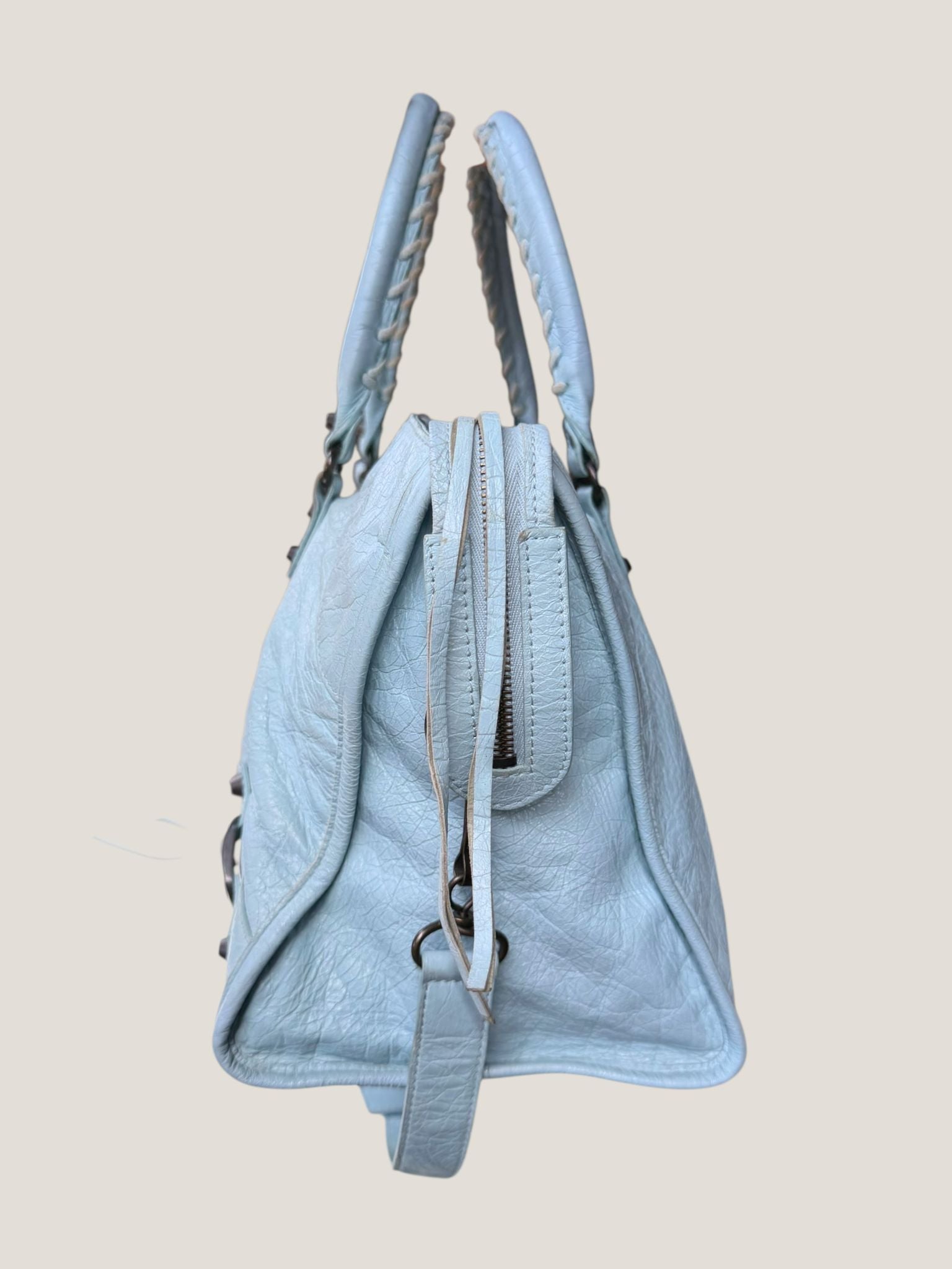 Balenciaga Part Time azzurro polvere