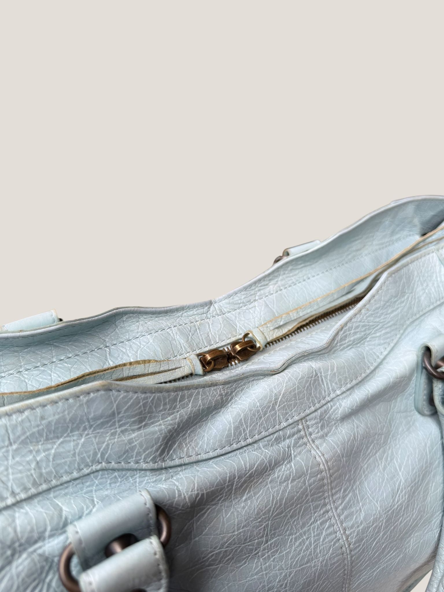Balenciaga Part Time azzurro polvere