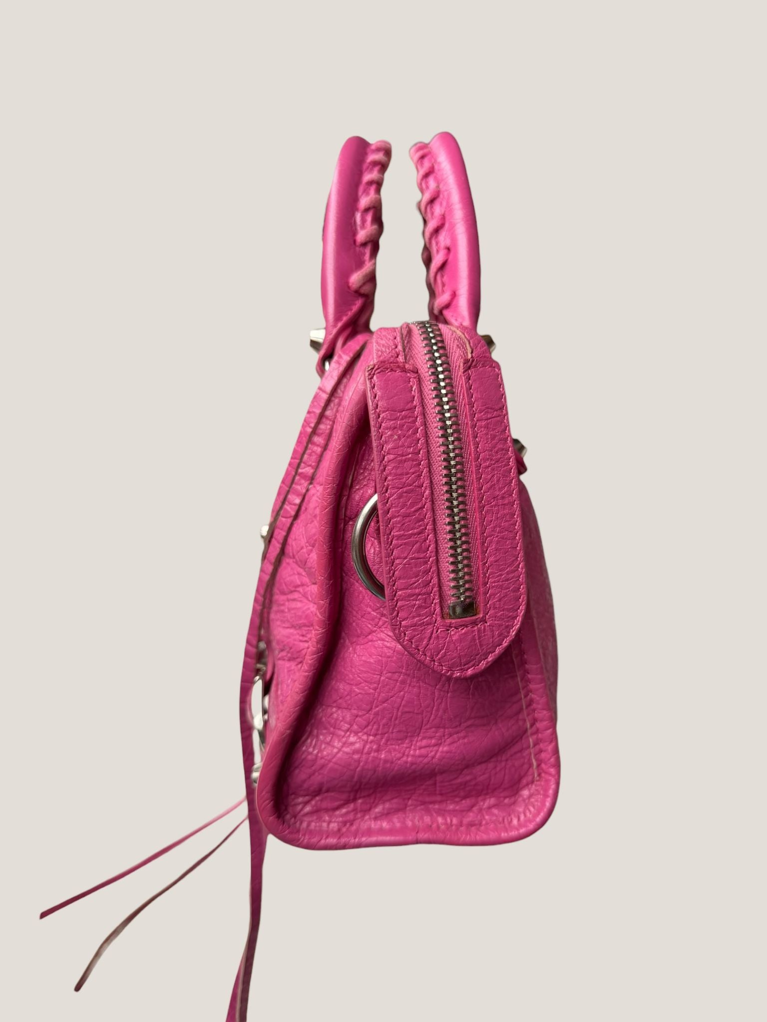 Balenciaga Mini City fucsia