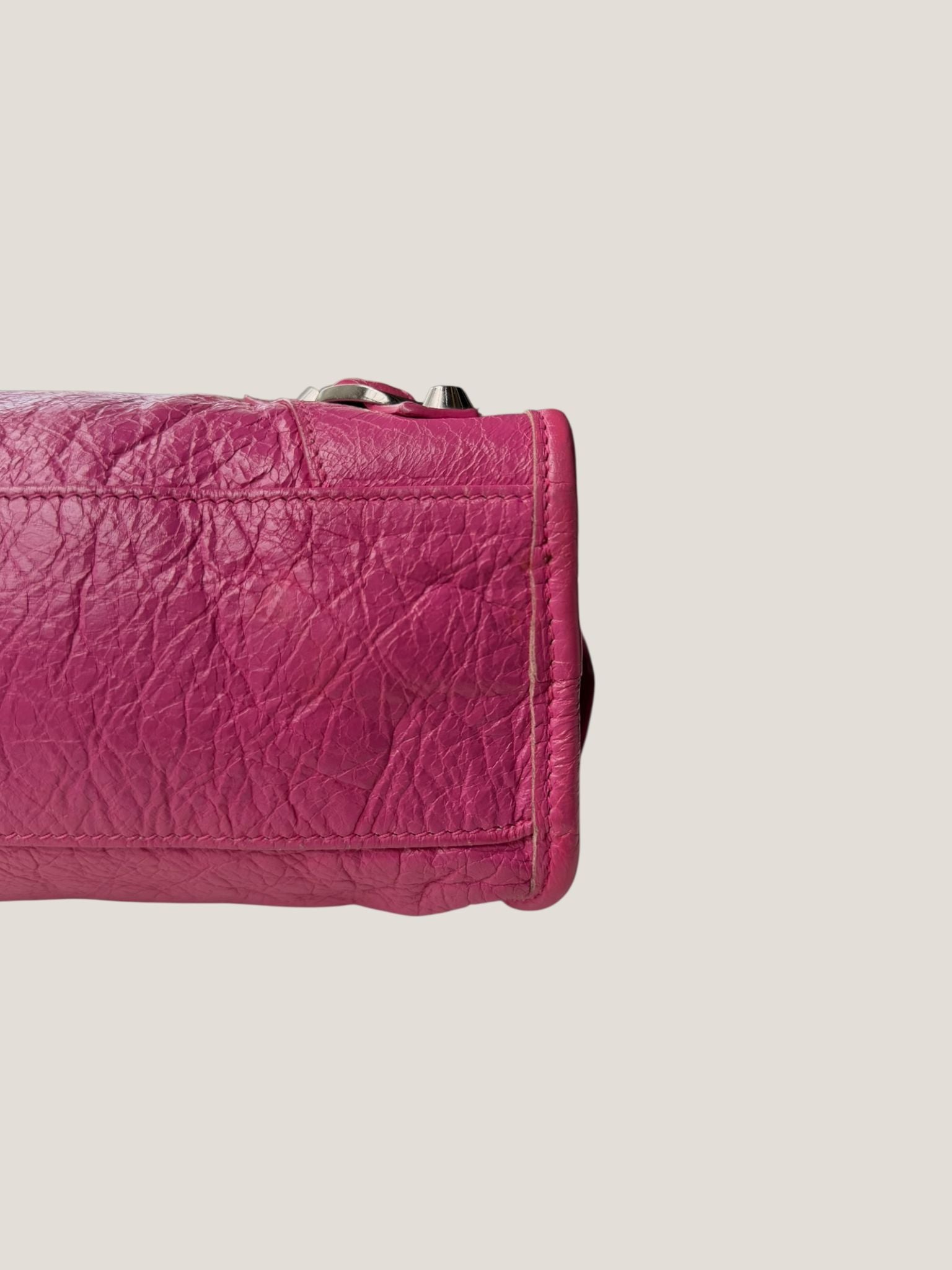 Balenciaga Mini City fucsia