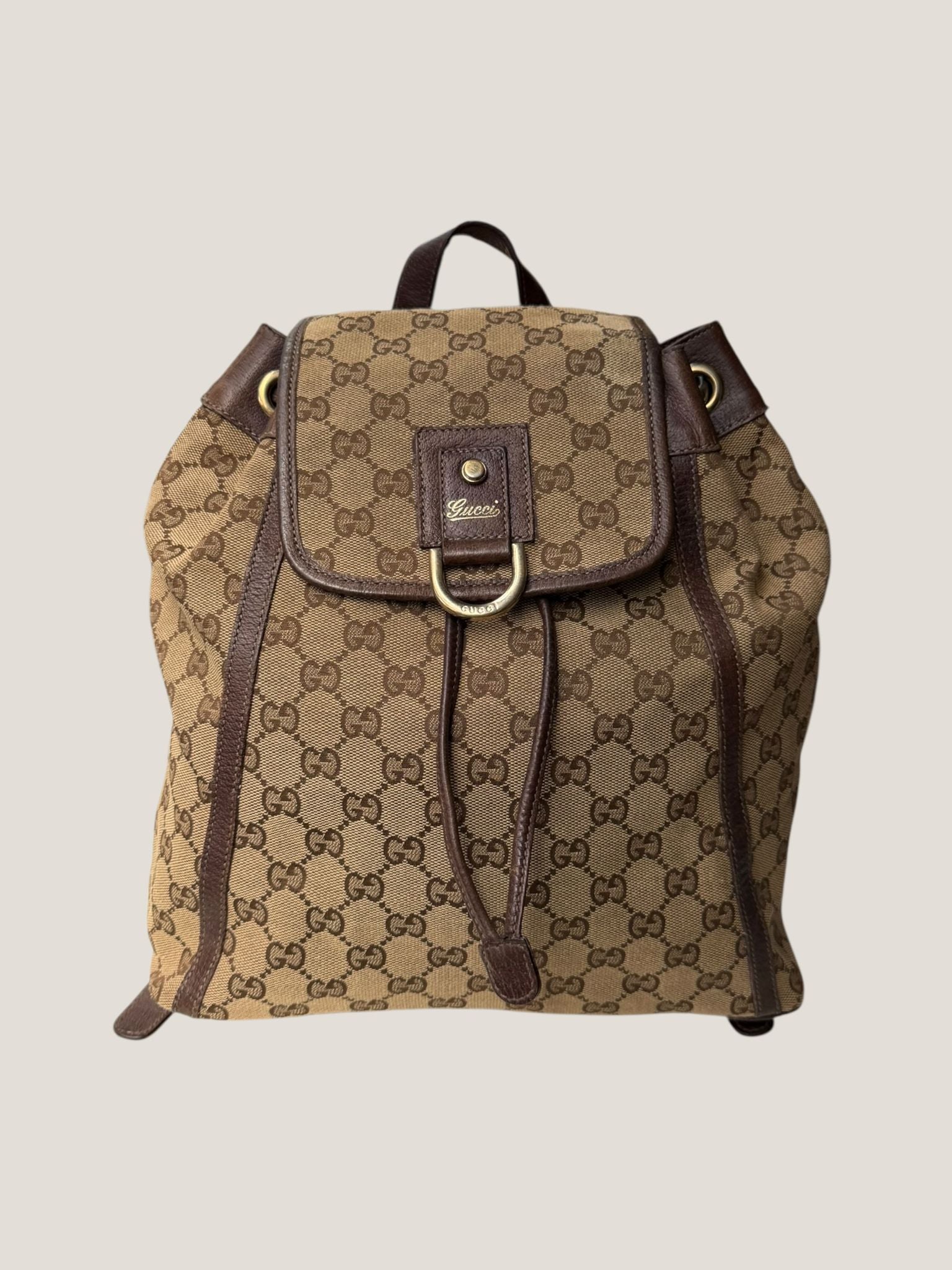 Gucci GG Canvas Zaino Vintage