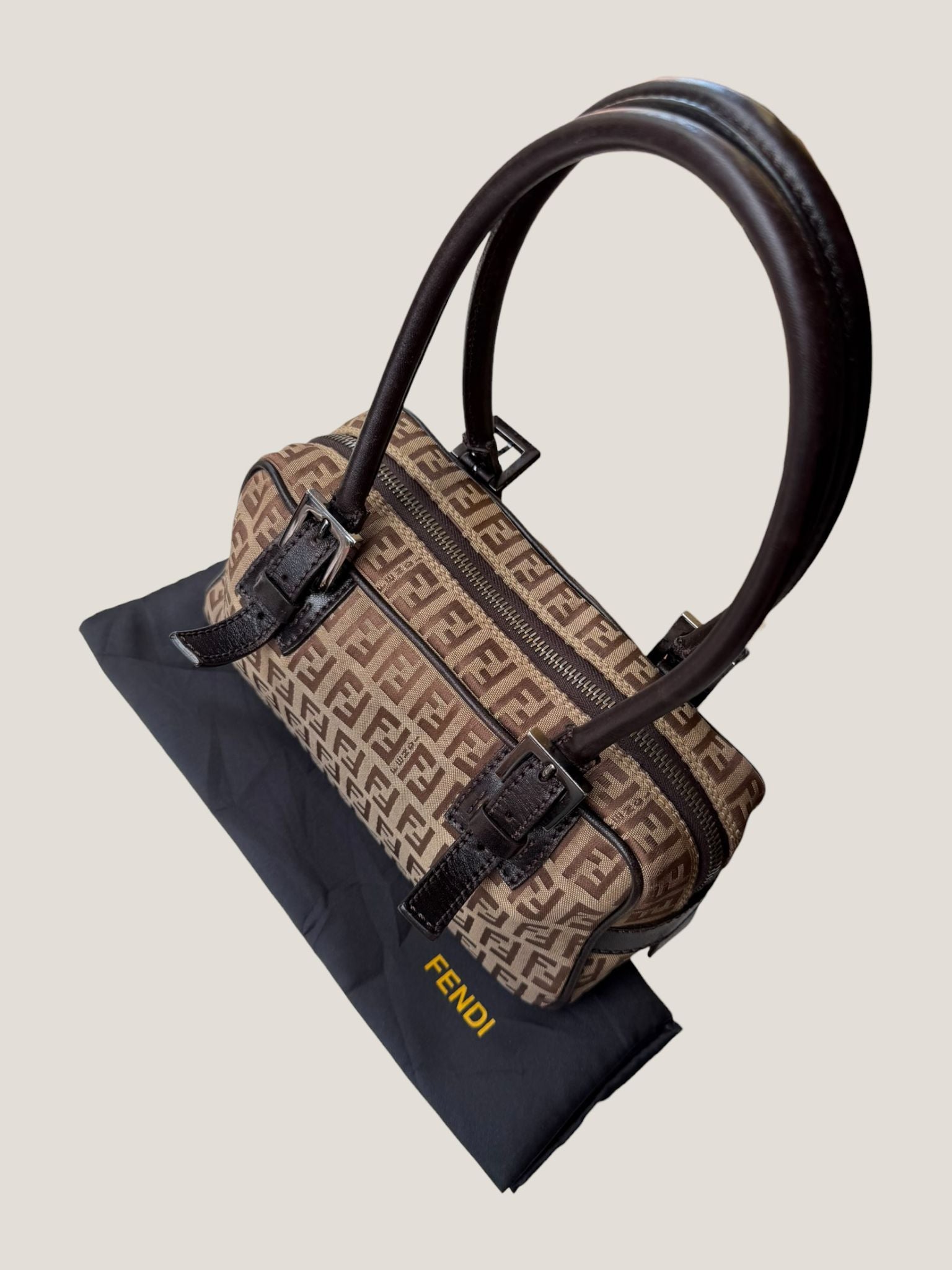 Fendi Mini Bauletto Zucchino