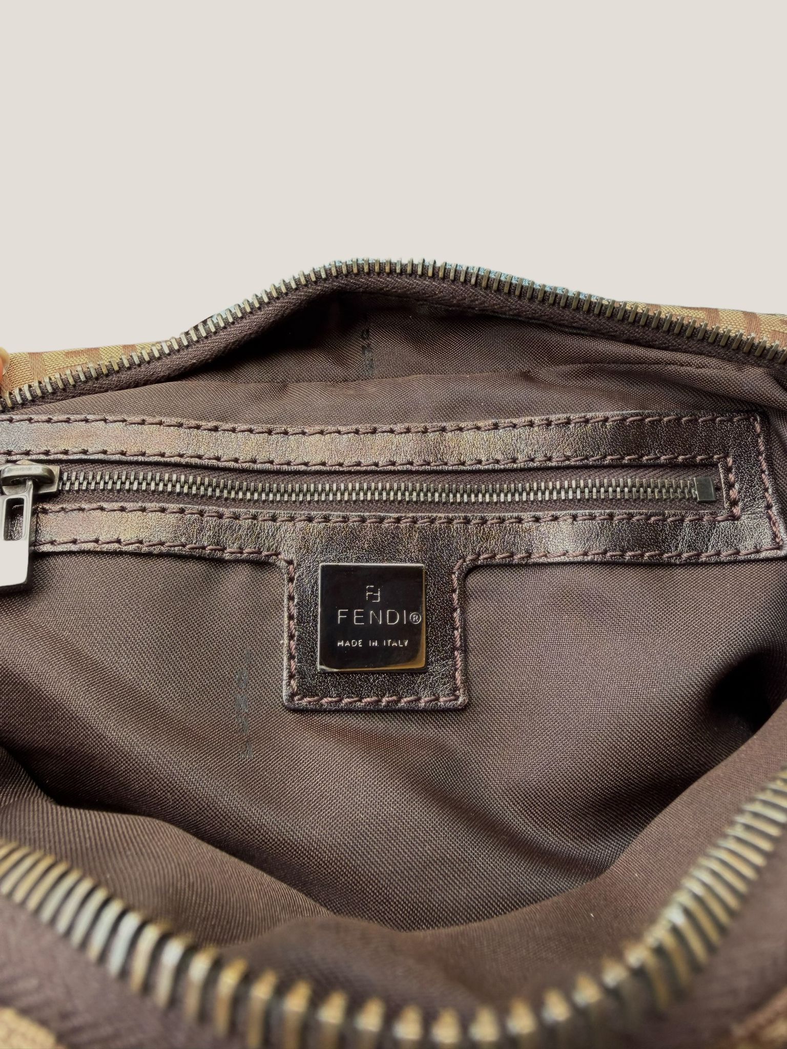 Fendi Mini Bauletto Zucchino