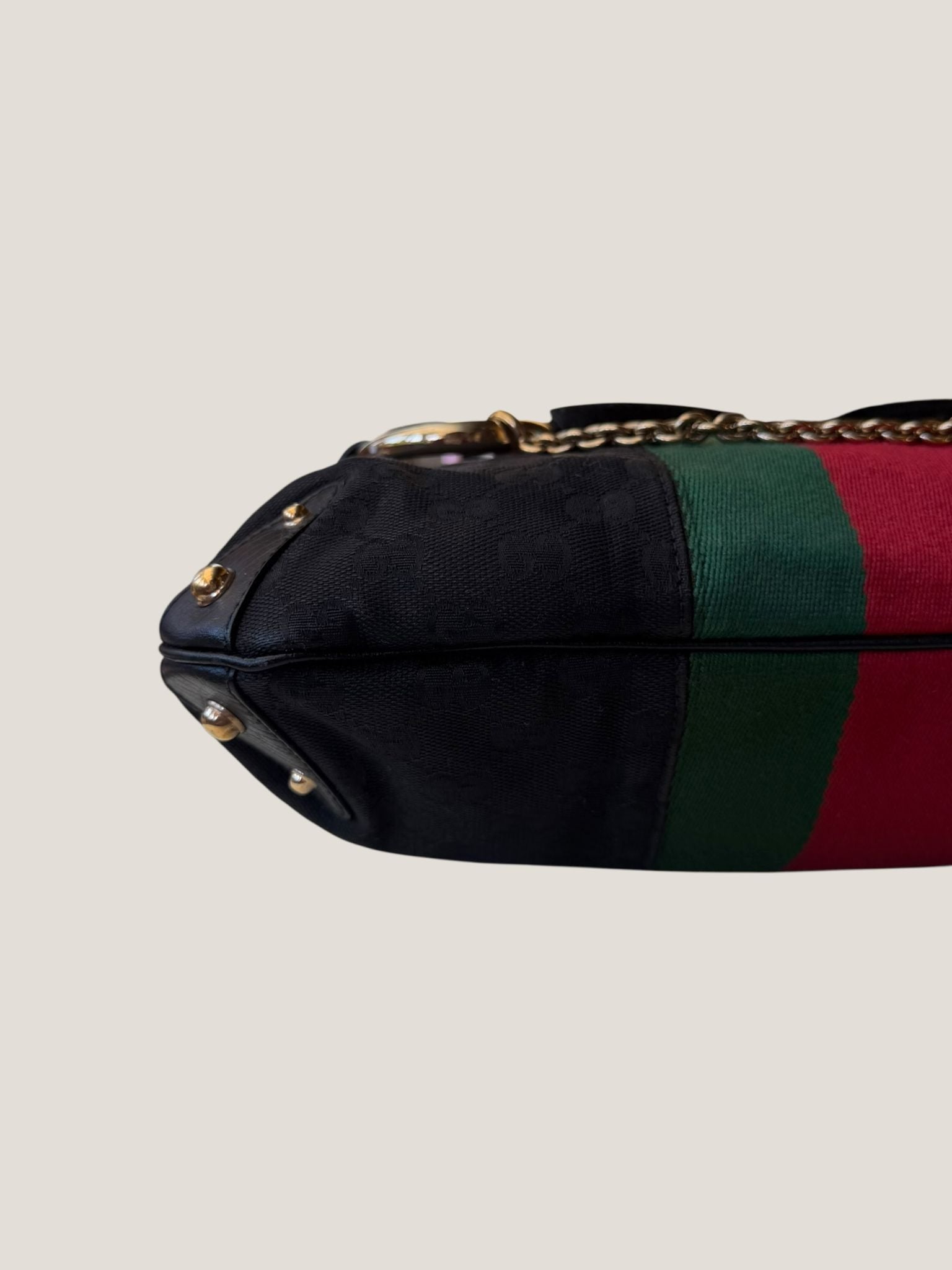 Gucci Horsebit Hobo GG Canvas