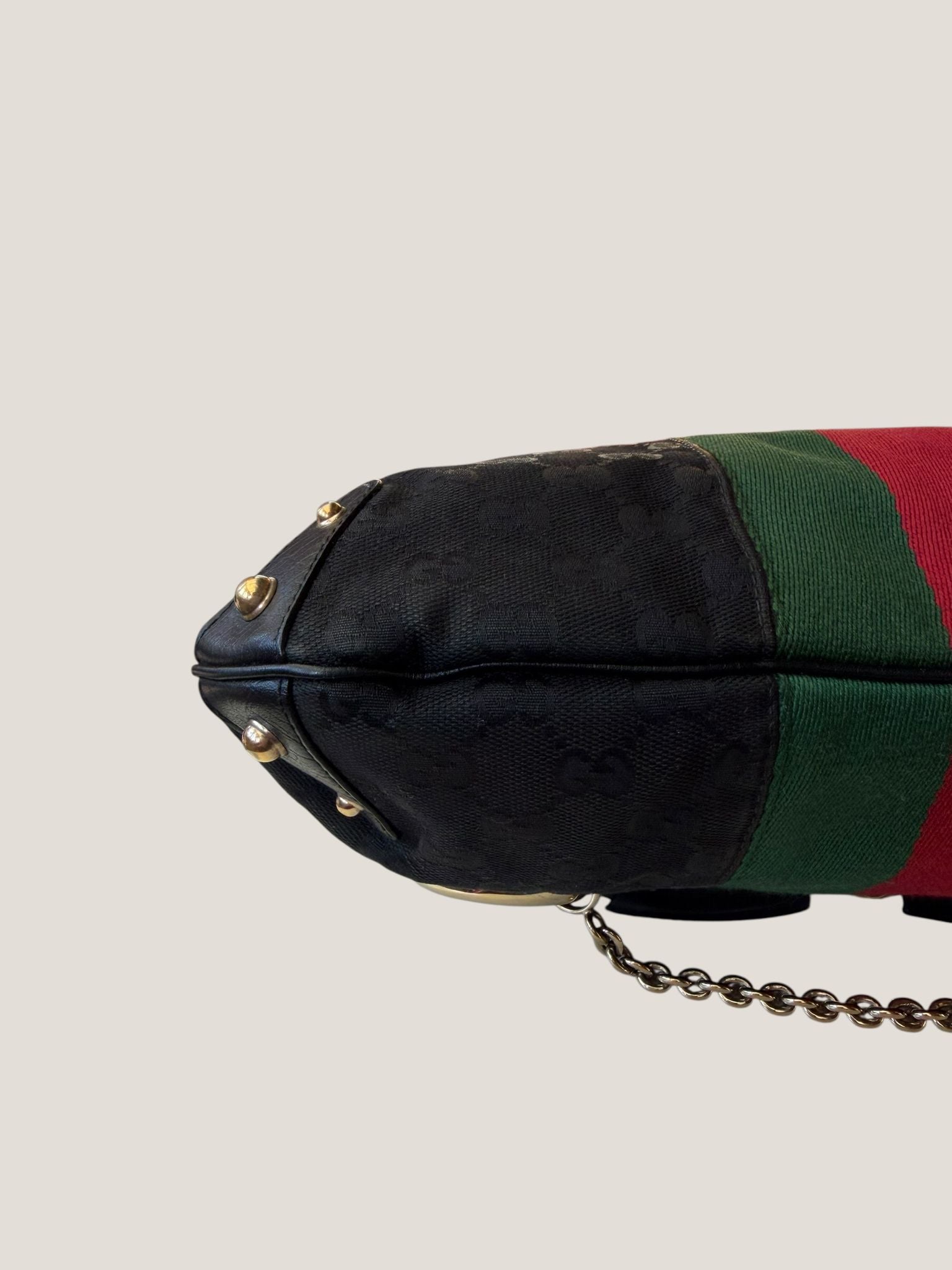 Gucci Horsebit Hobo GG Canvas