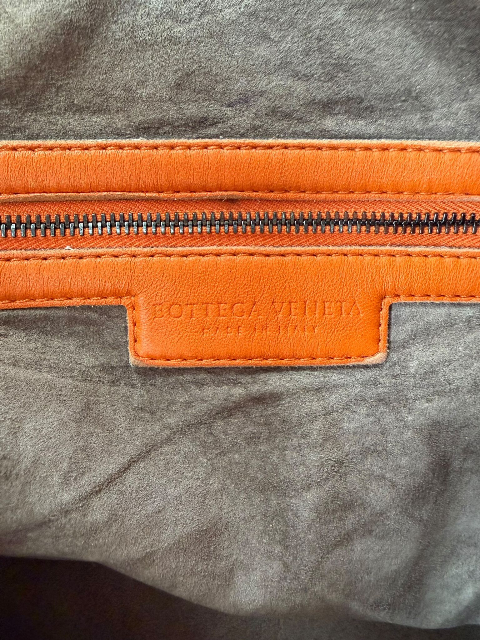 Bottega Veneta Hobo Intrecciato Arancione
