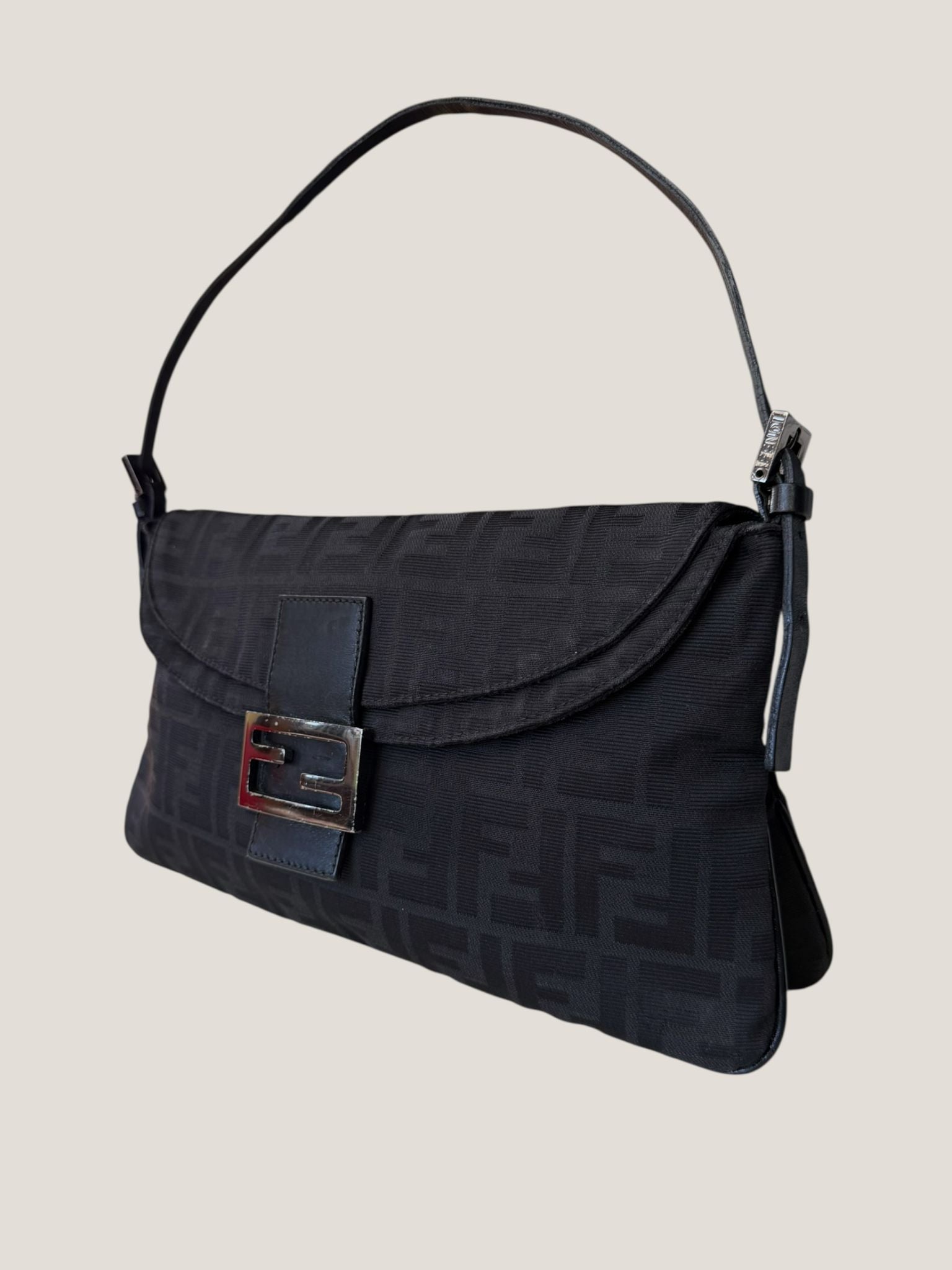 Fendi Baguette Zucca Nera