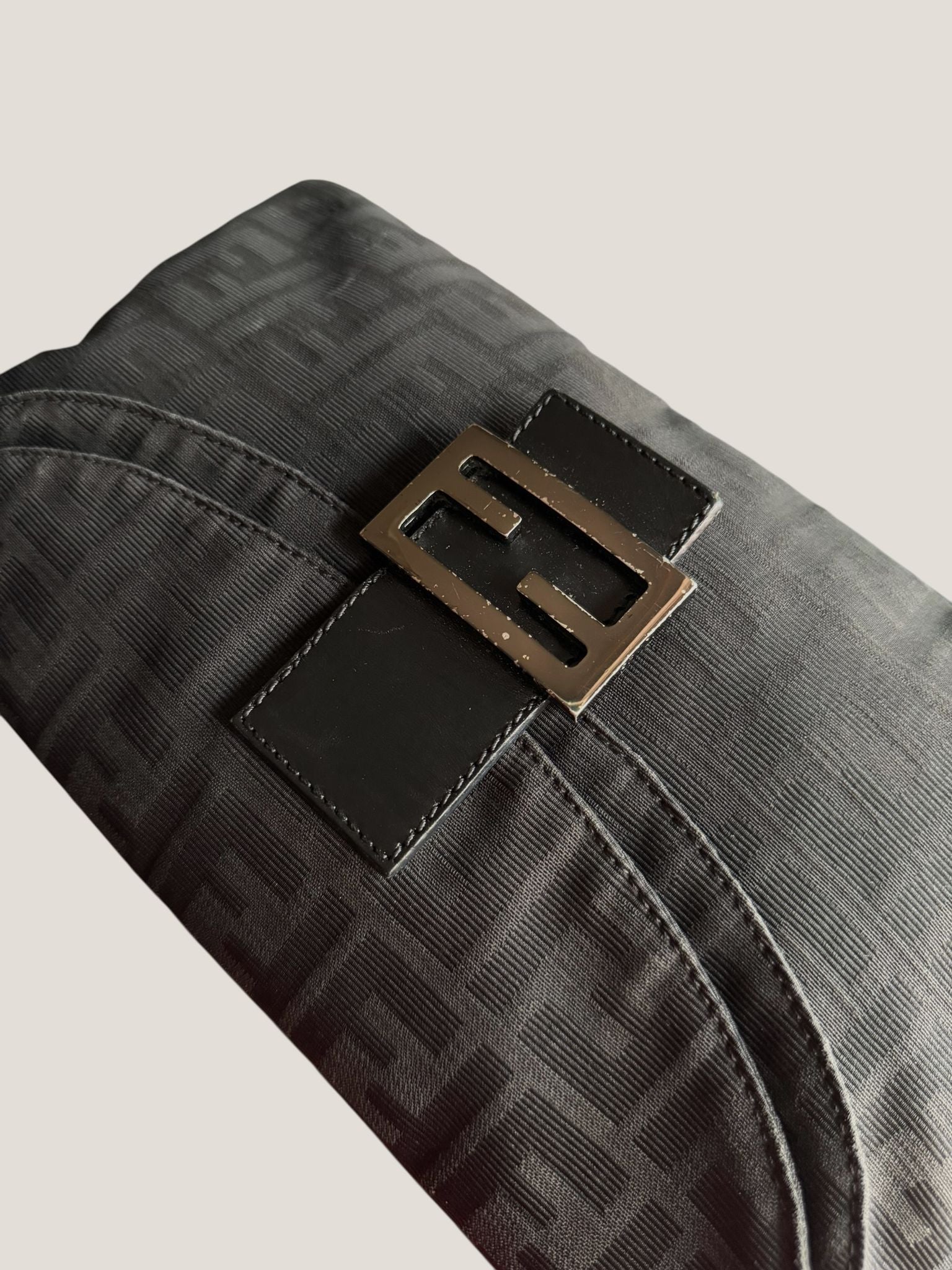 Fendi Baguette Zucca Nera