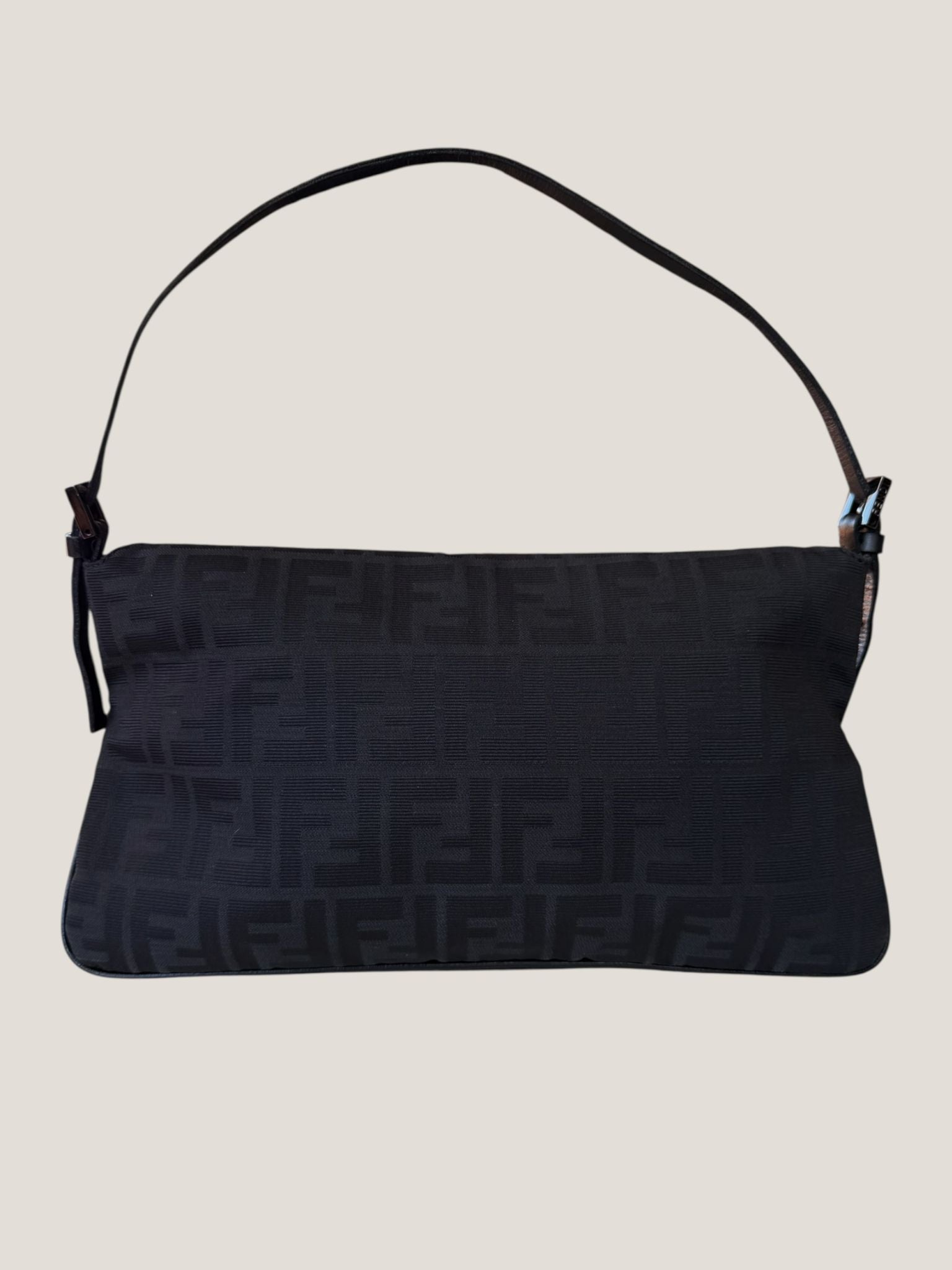 Fendi Baguette Zucca Nera