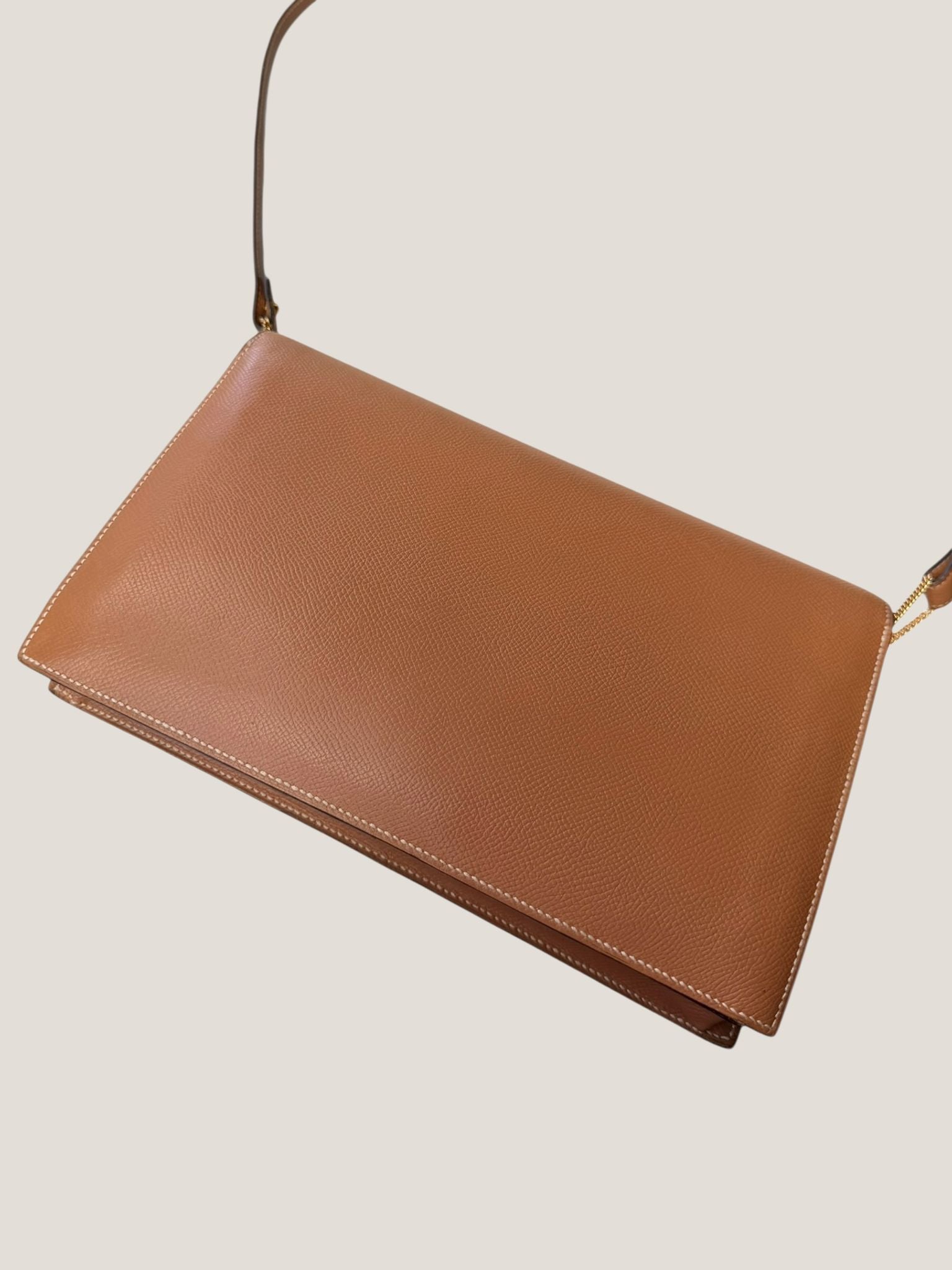 Hermès Lydie H Courchevel Cuoio