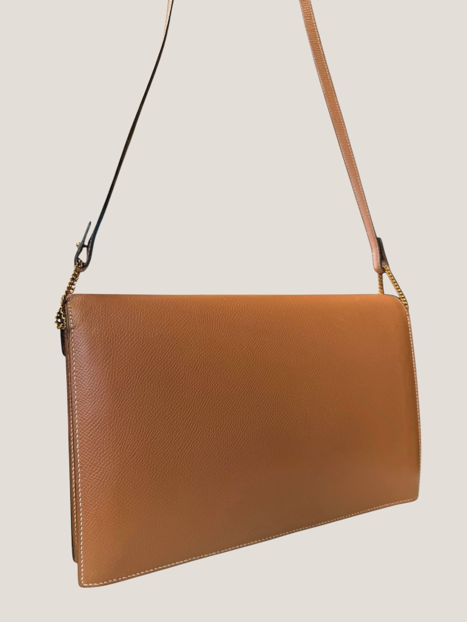 Hermès Lydie H Courchevel Cuoio