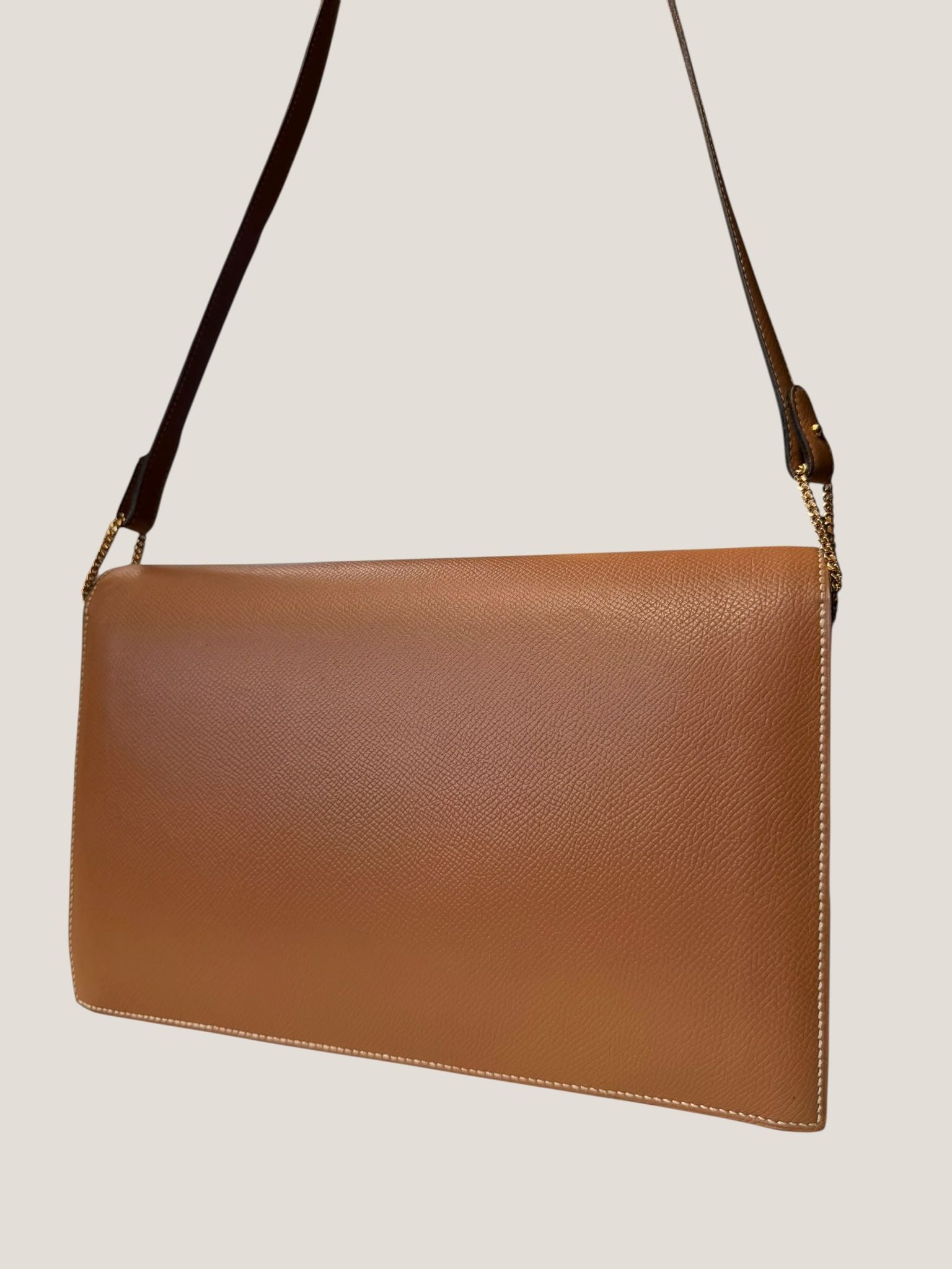 Hermès Lydie H Courchevel Cuoio