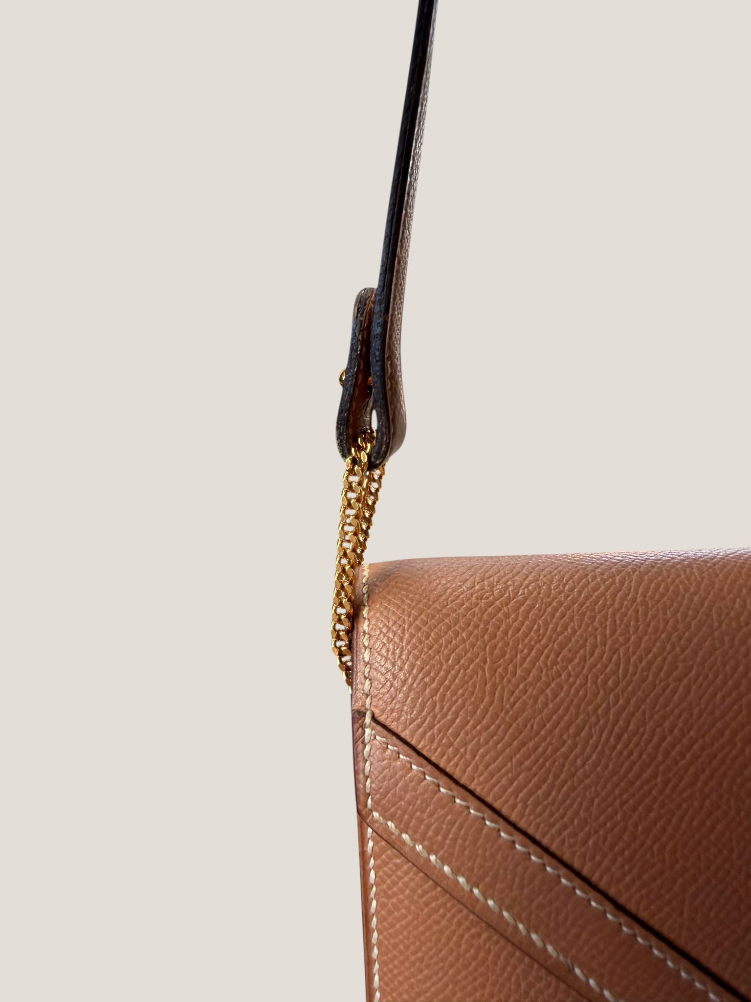 Hermès Lydie H Courchevel Cuoio