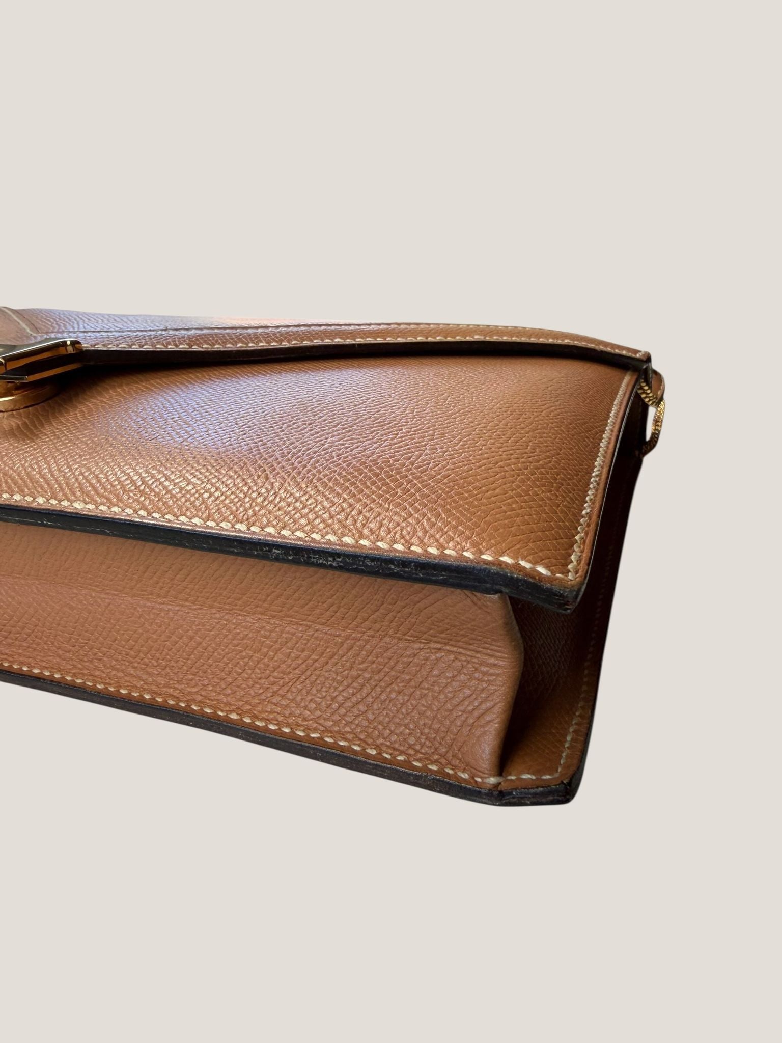 Hermès Lydie H Courchevel Cuoio