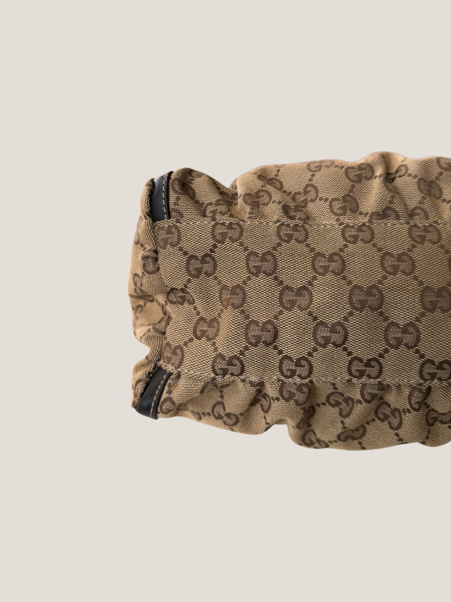 Gucci Abbey D Ring GG Canvas