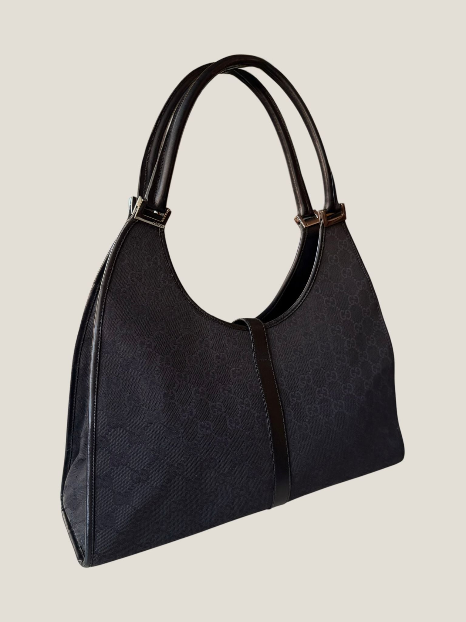 Gucci Jackie GG Canvas Nera
