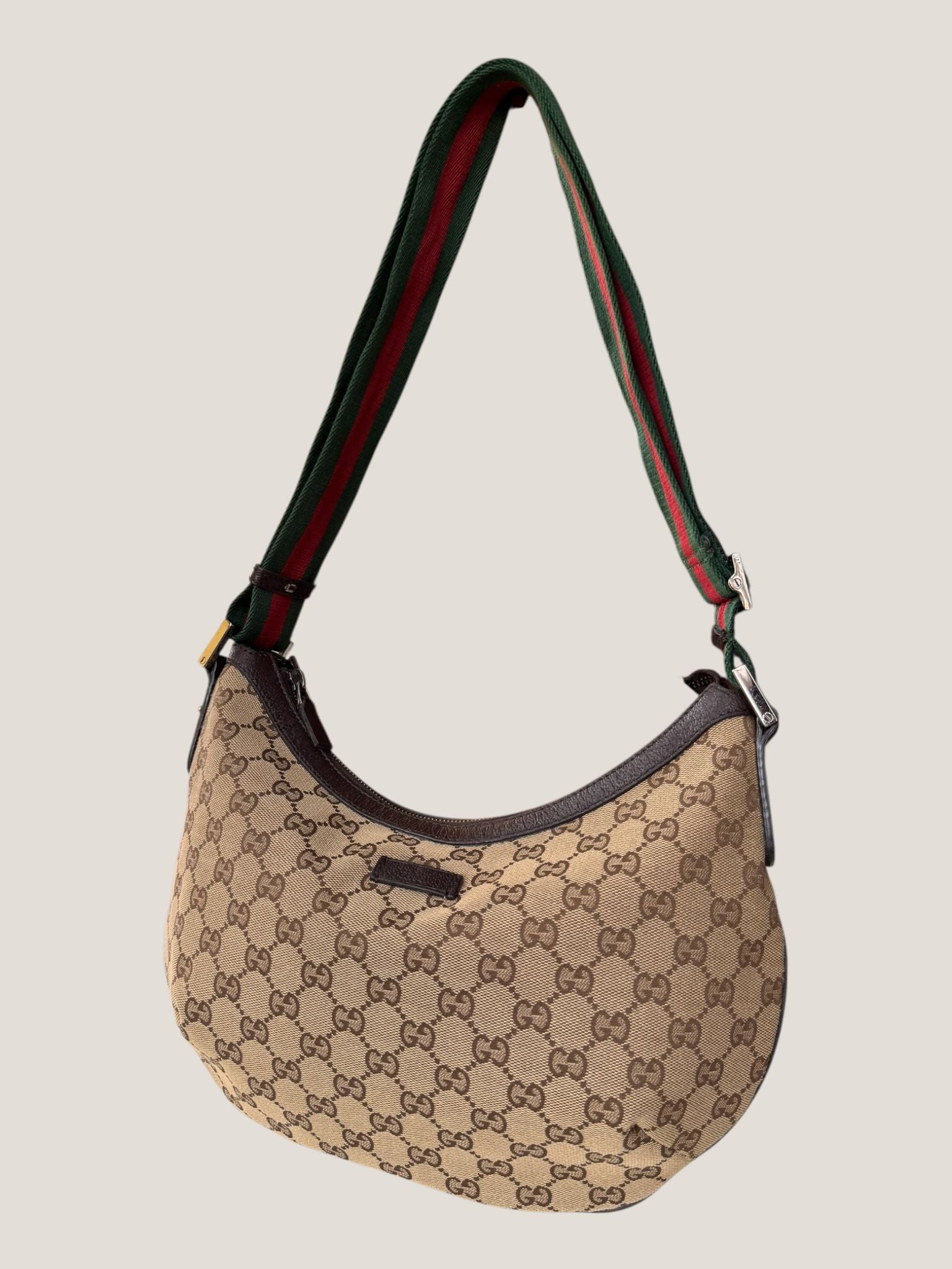 Gucci GG Canvas Half Moon Web