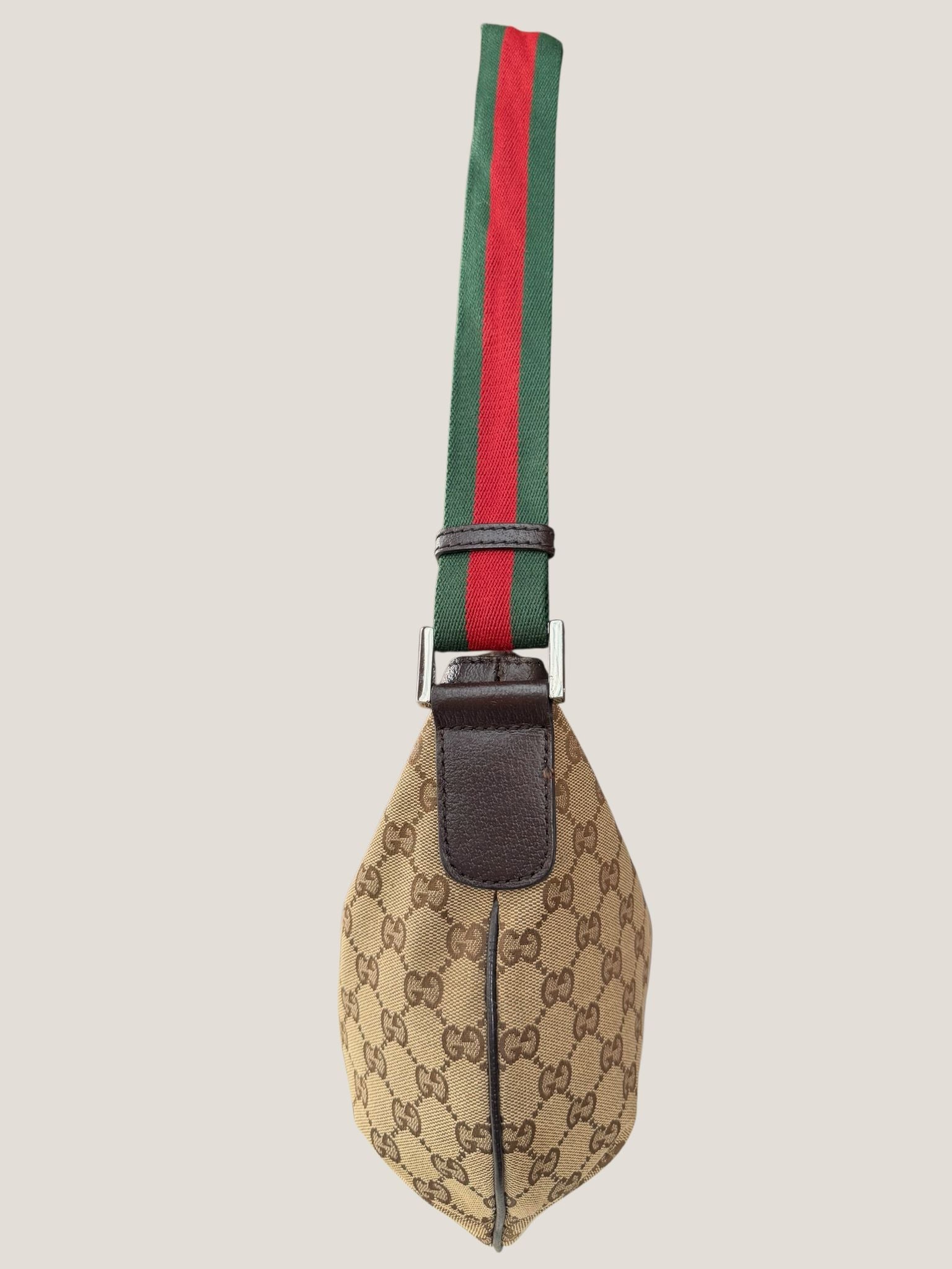 Gucci GG Canvas Half Moon Web