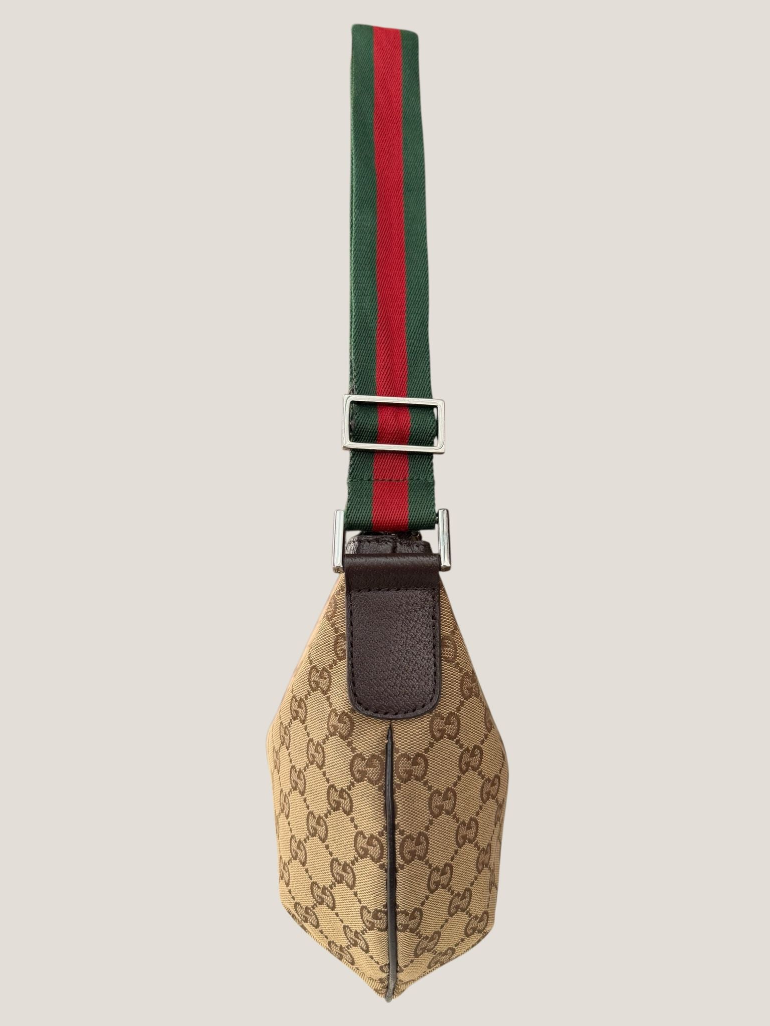 Gucci GG Canvas Half Moon Web